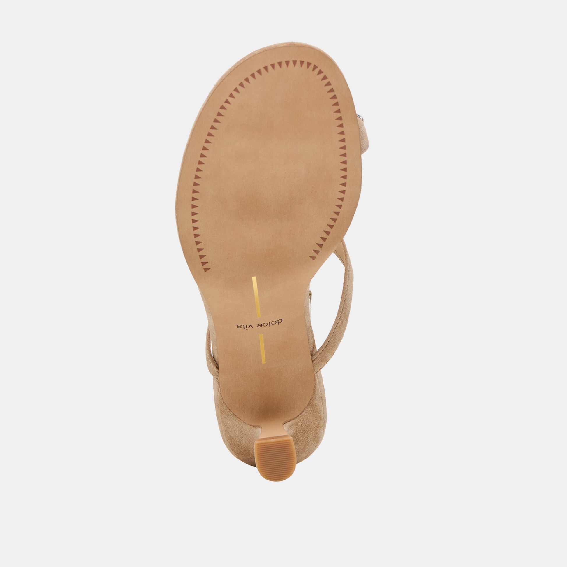 Dolce Vita Derrel Camel Suede Heels