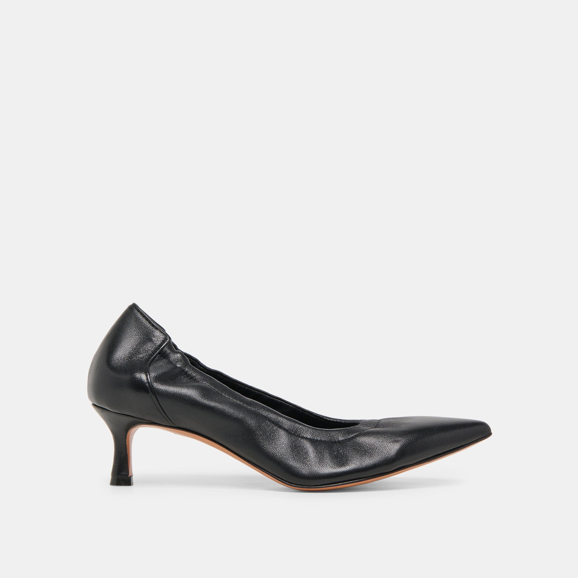 Dolce Vita Celtin Black Leather Heels