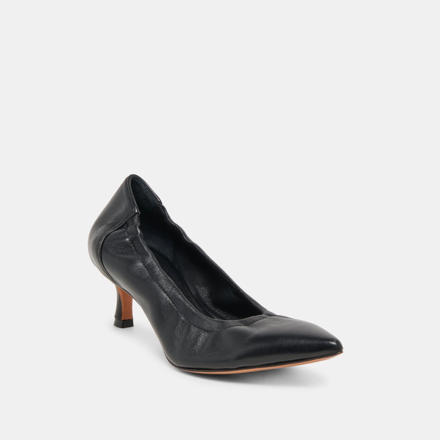 Dolce Vita Celtin Black Leather Heels
