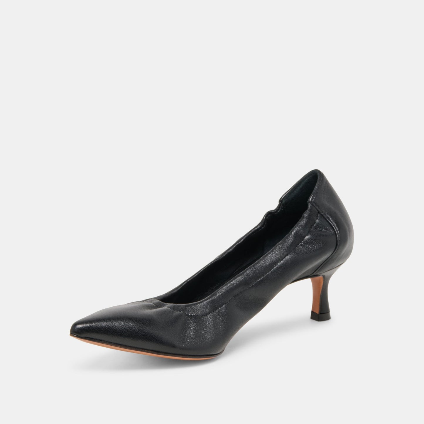 Dolce Vita Celtin Black Leather Heels