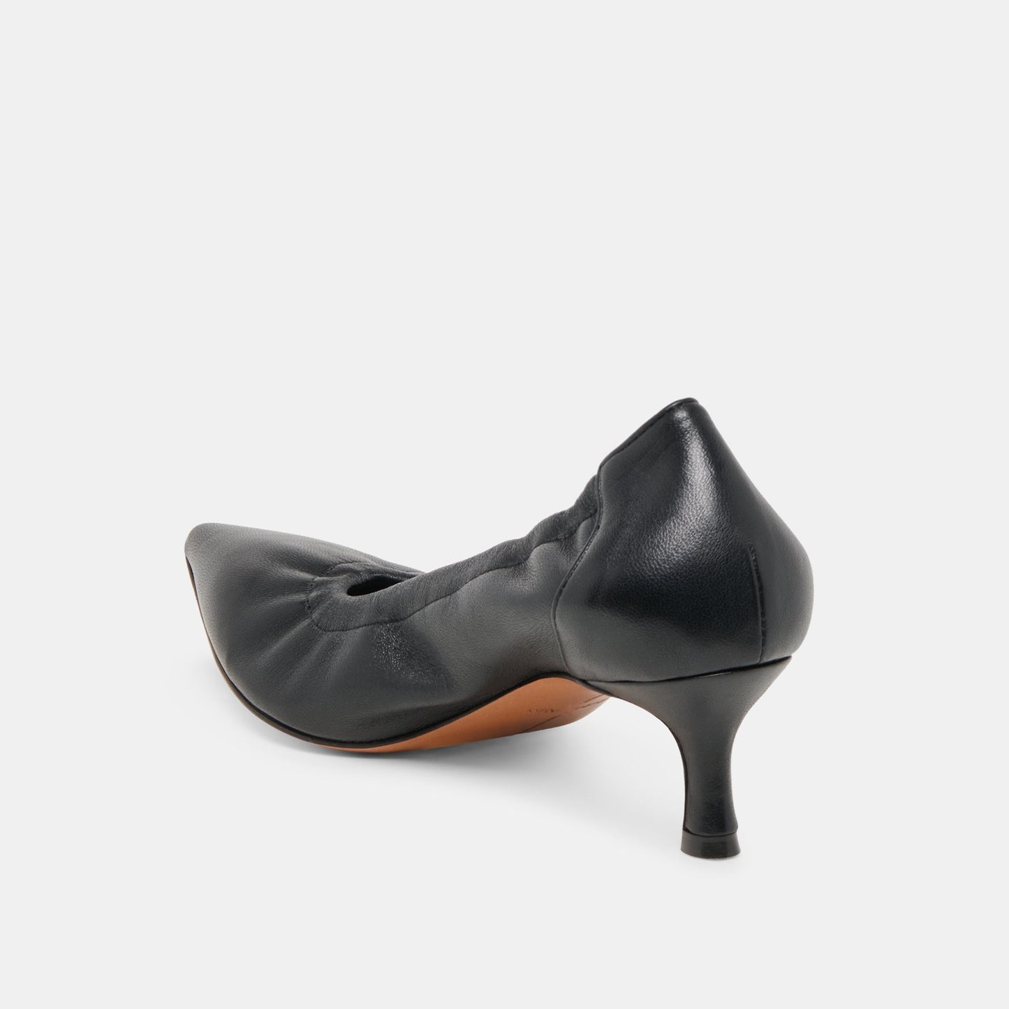 Dolce Vita Celtin Black Leather Heels