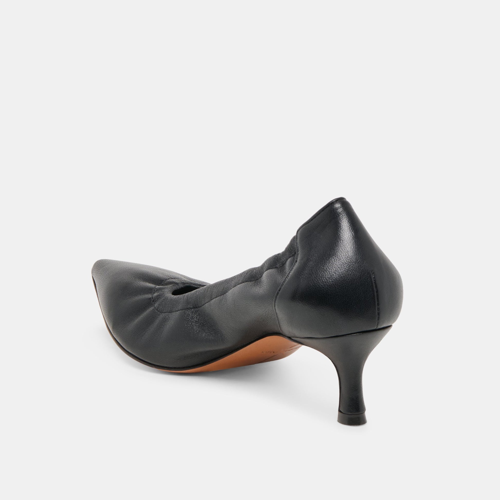 Dolce Vita Celtin Black Leather Heels