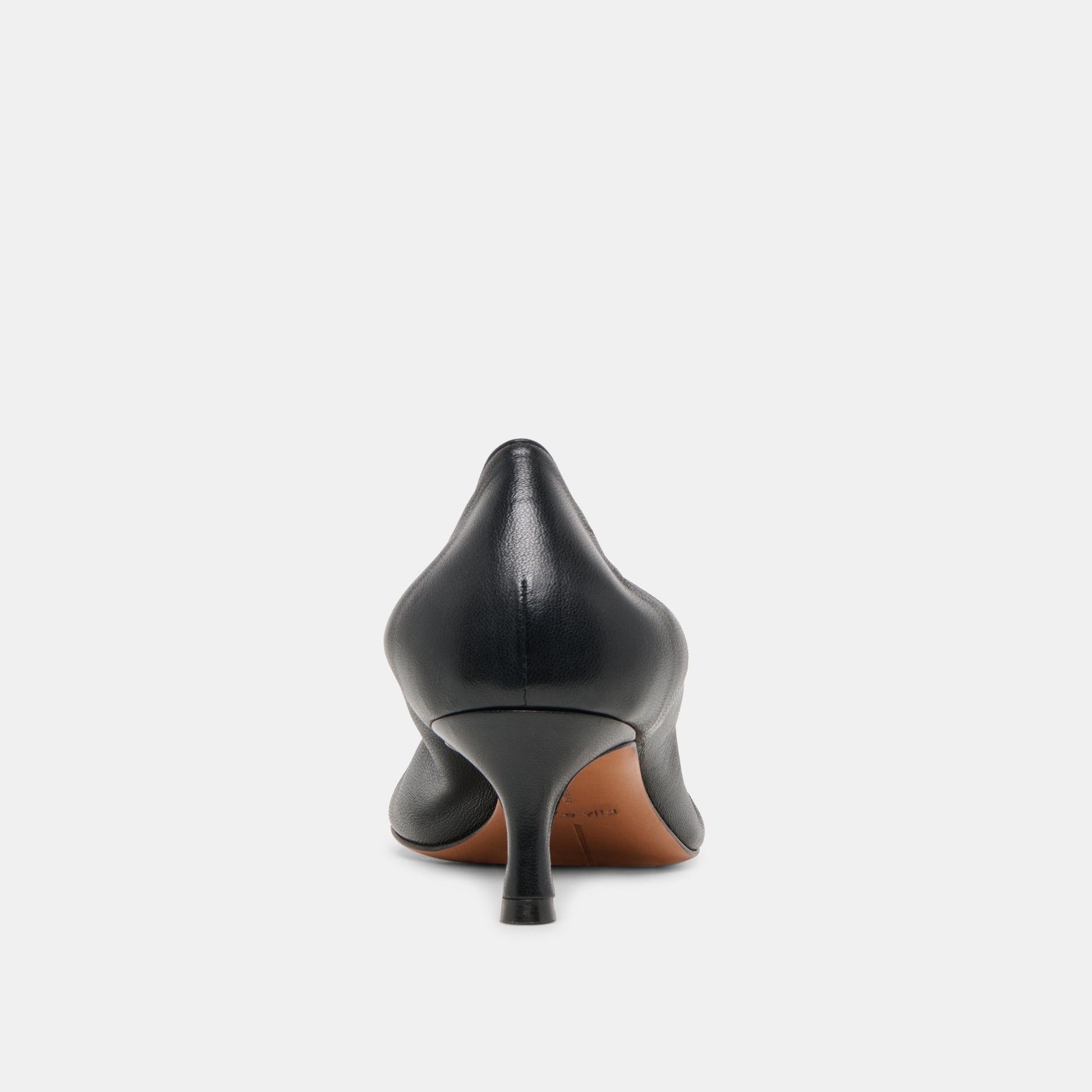 Dolce Vita Celtin Black Leather Heels