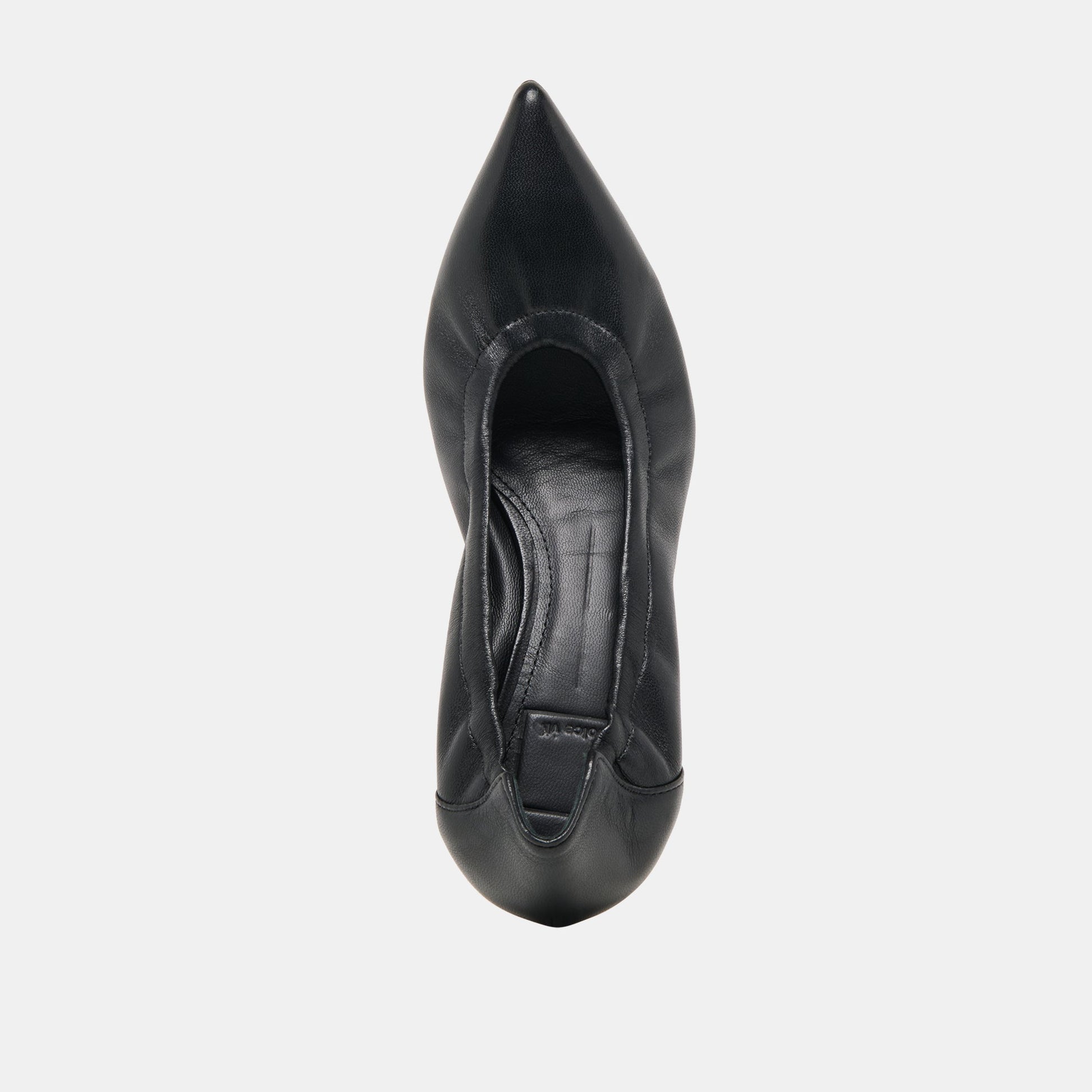 Dolce Vita Celtin Black Leather Heels