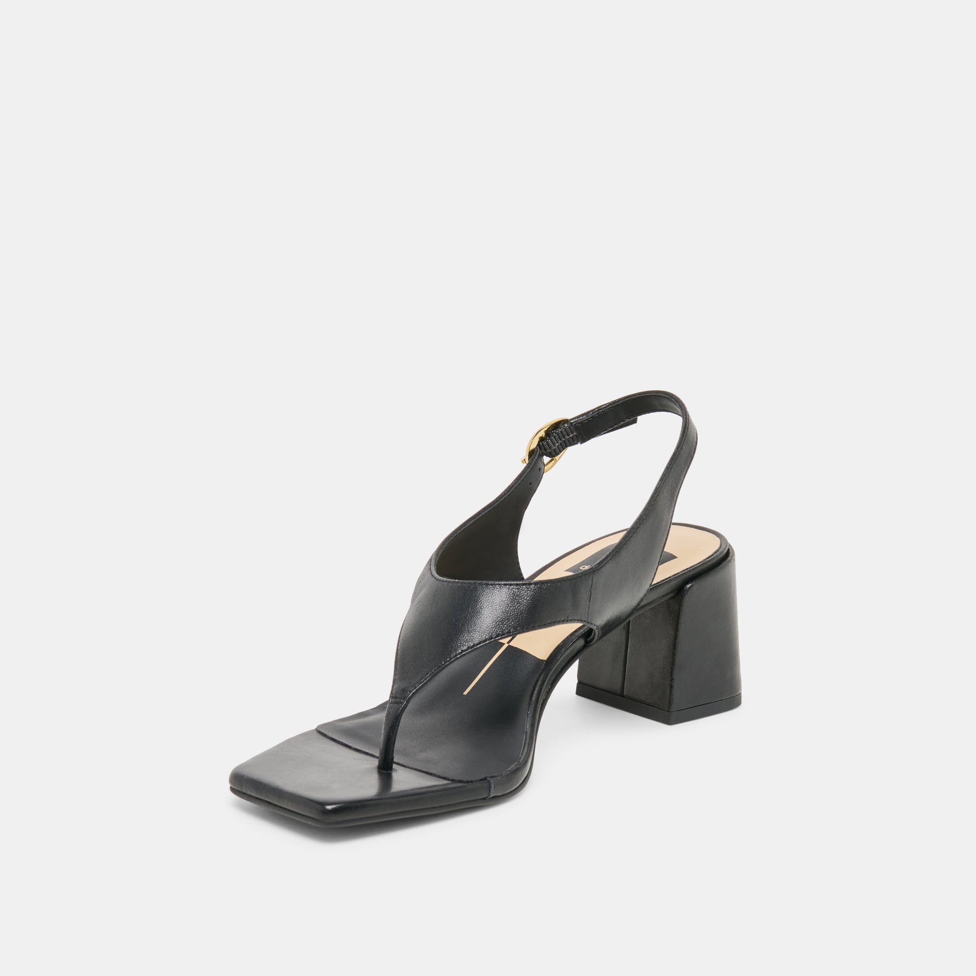 Dolce Vita Yves Black Leather Heels