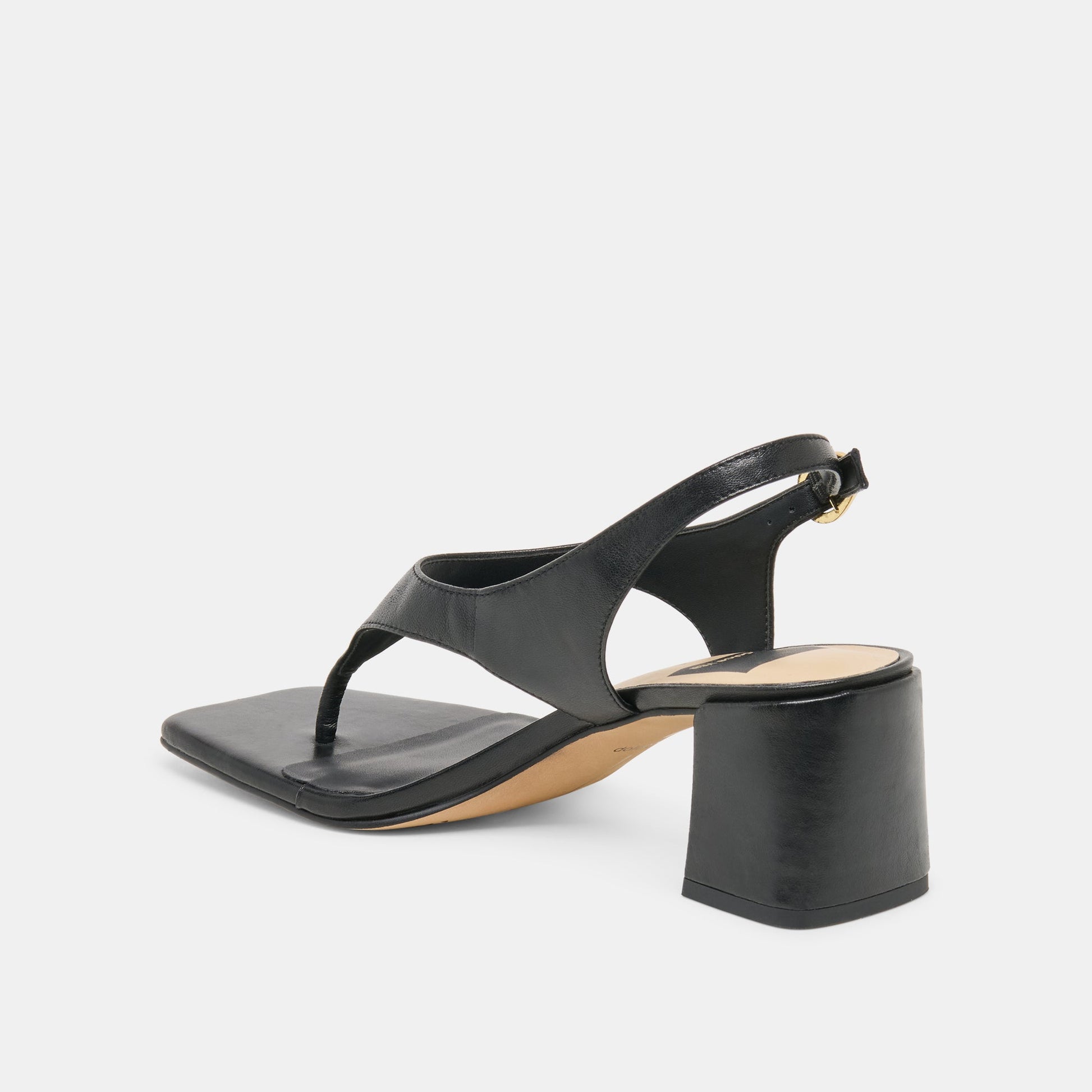 Dolce Vita Yves Black Leather Heels