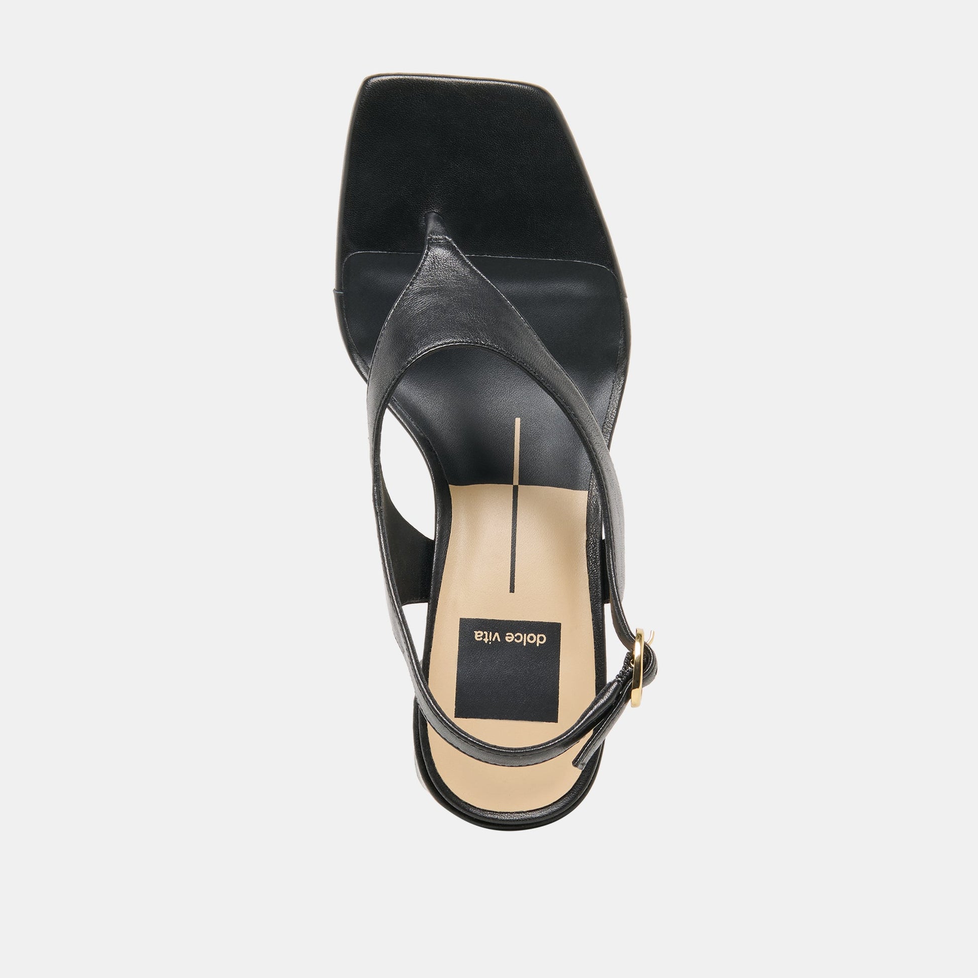 Dolce Vita Yves Black Leather Heels