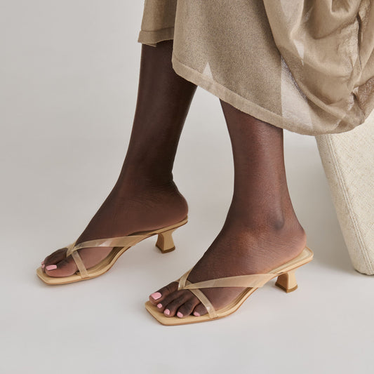 Dolce Vita Brevel Vinyl Praline Jelly Heels