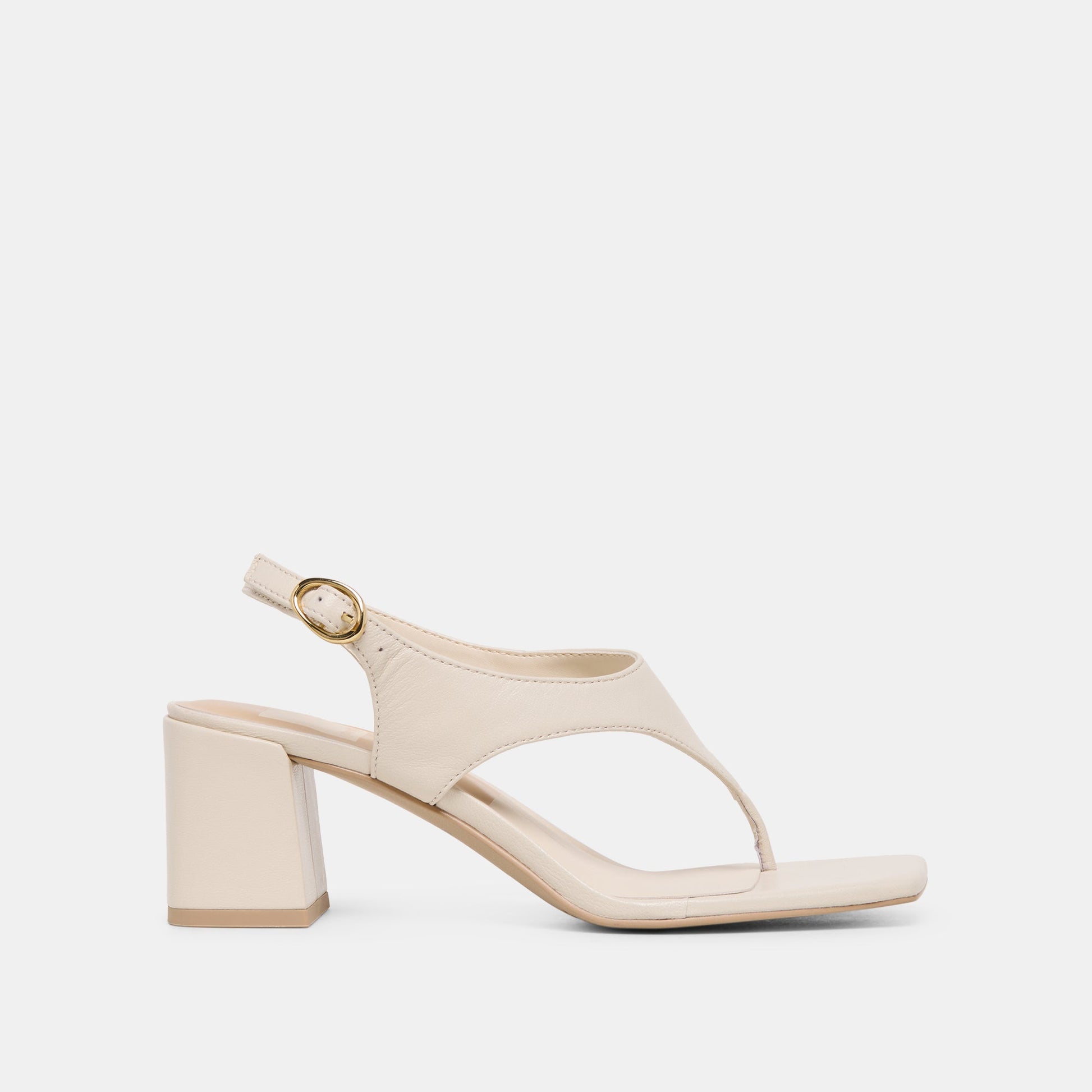 Dolce Vita Yves Ivory Leather Heels