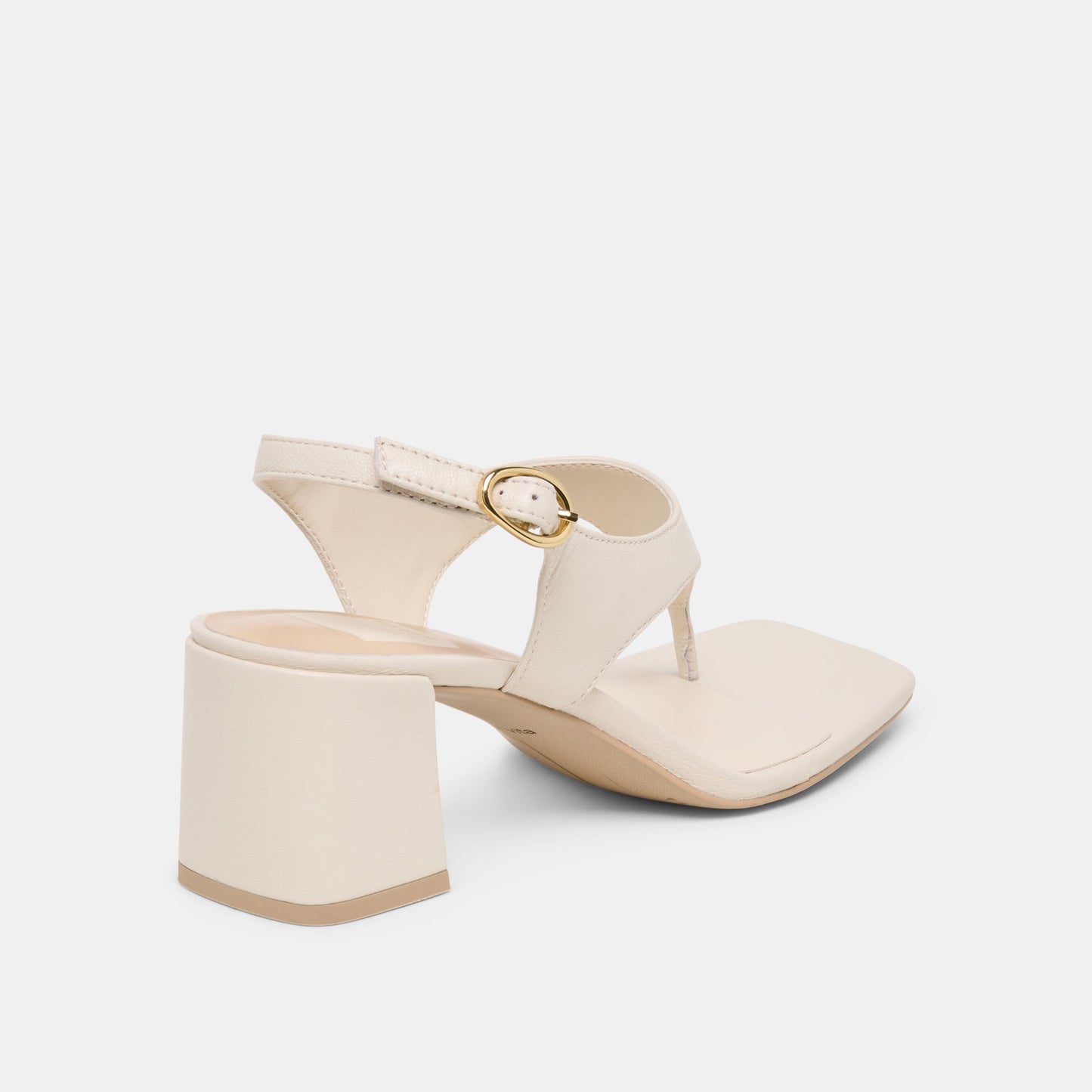 Dolce Vita Yves Ivory Leather Heels