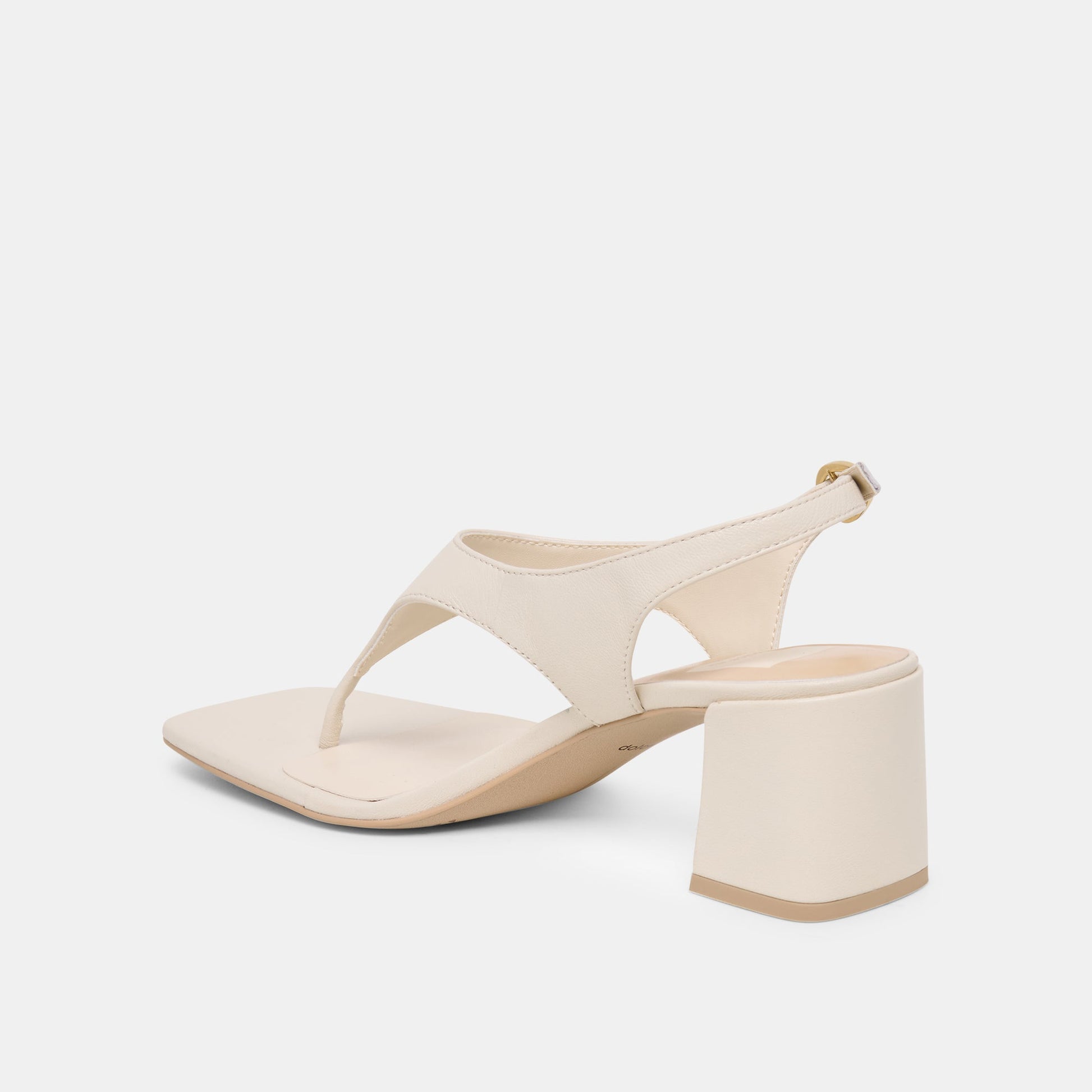Dolce Vita Yves Ivory Leather Heels