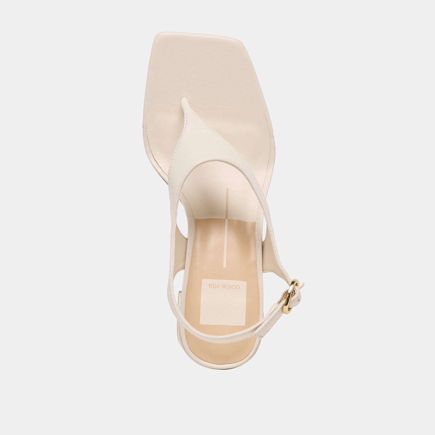 Dolce Vita Yves Ivory Leather Heels