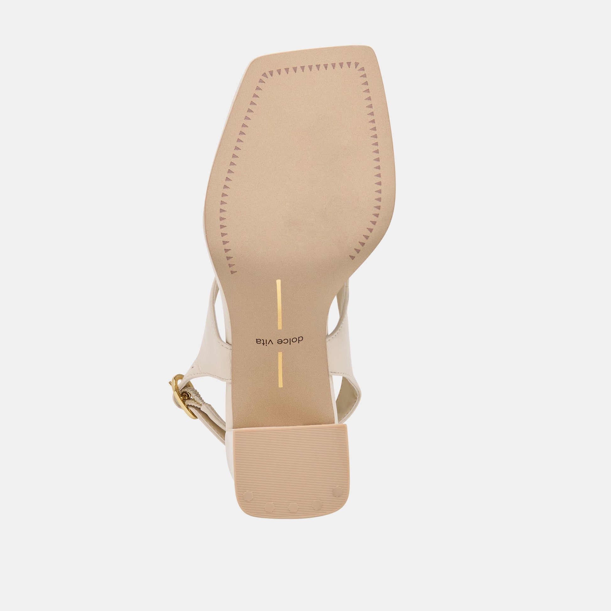 Dolce Vita Yves Ivory Leather Heels