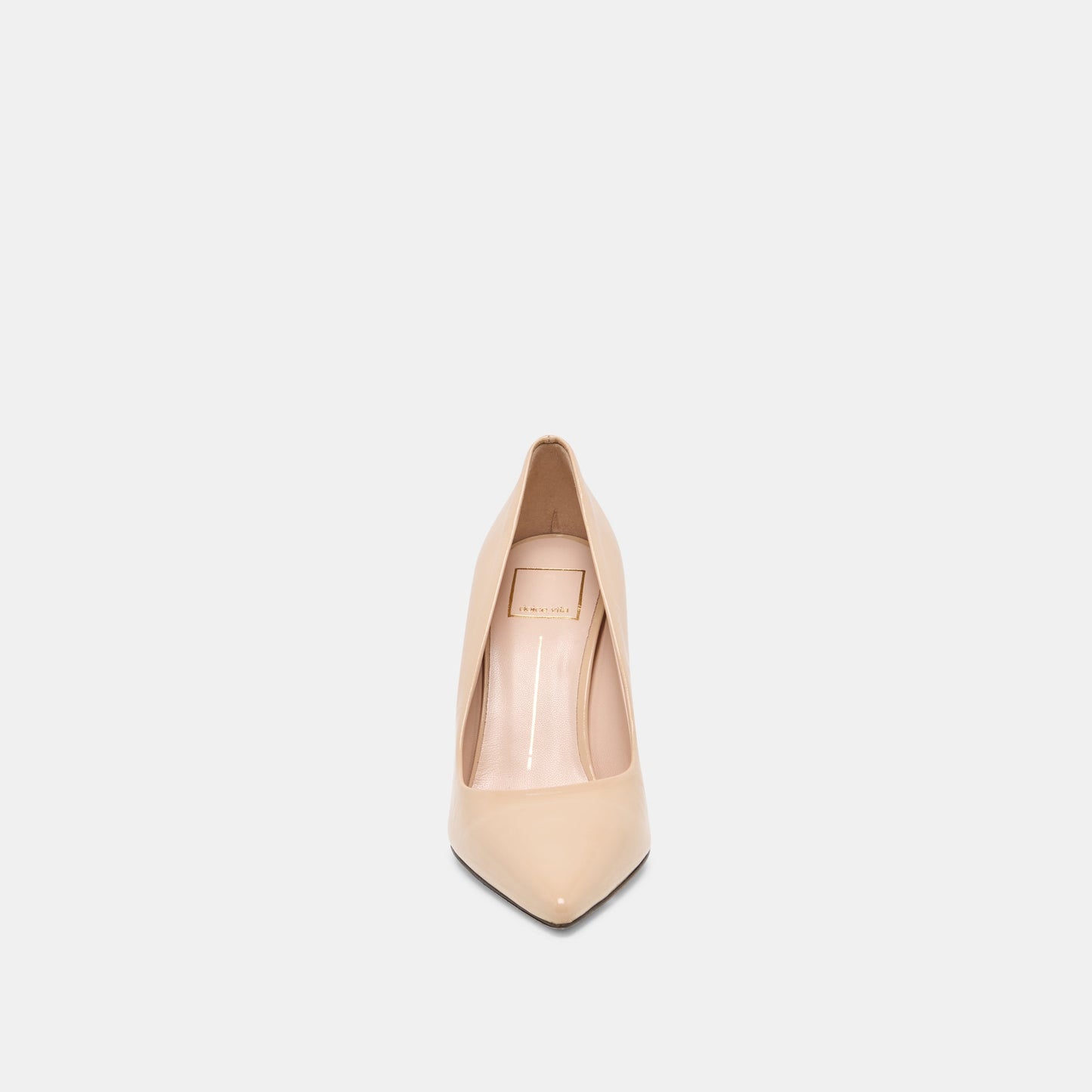 Dolce Vita LANKY Tan Leather Closed-Toe Pump Stiletto Heels