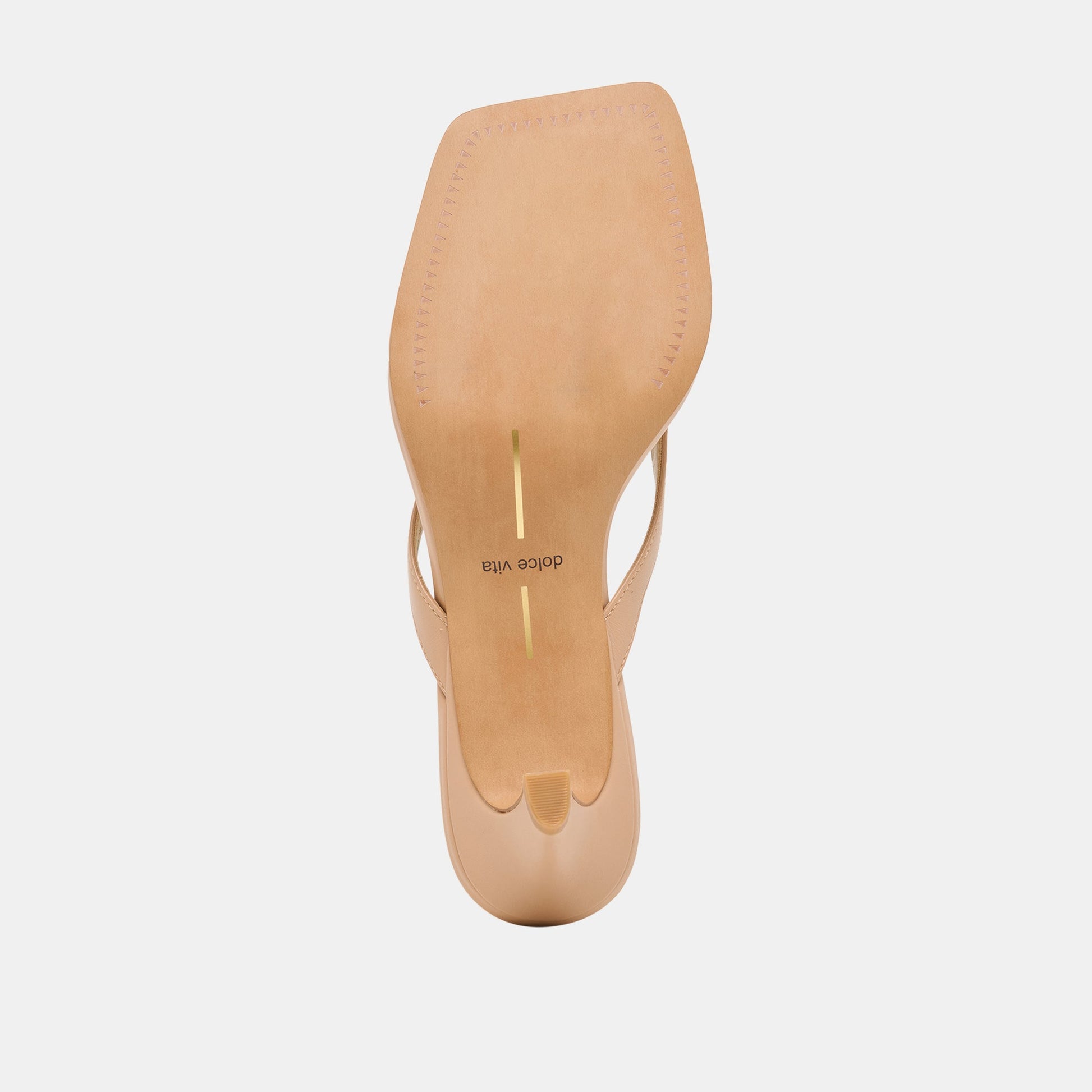 Dolce Vita Ramia Cafe Leather Heels