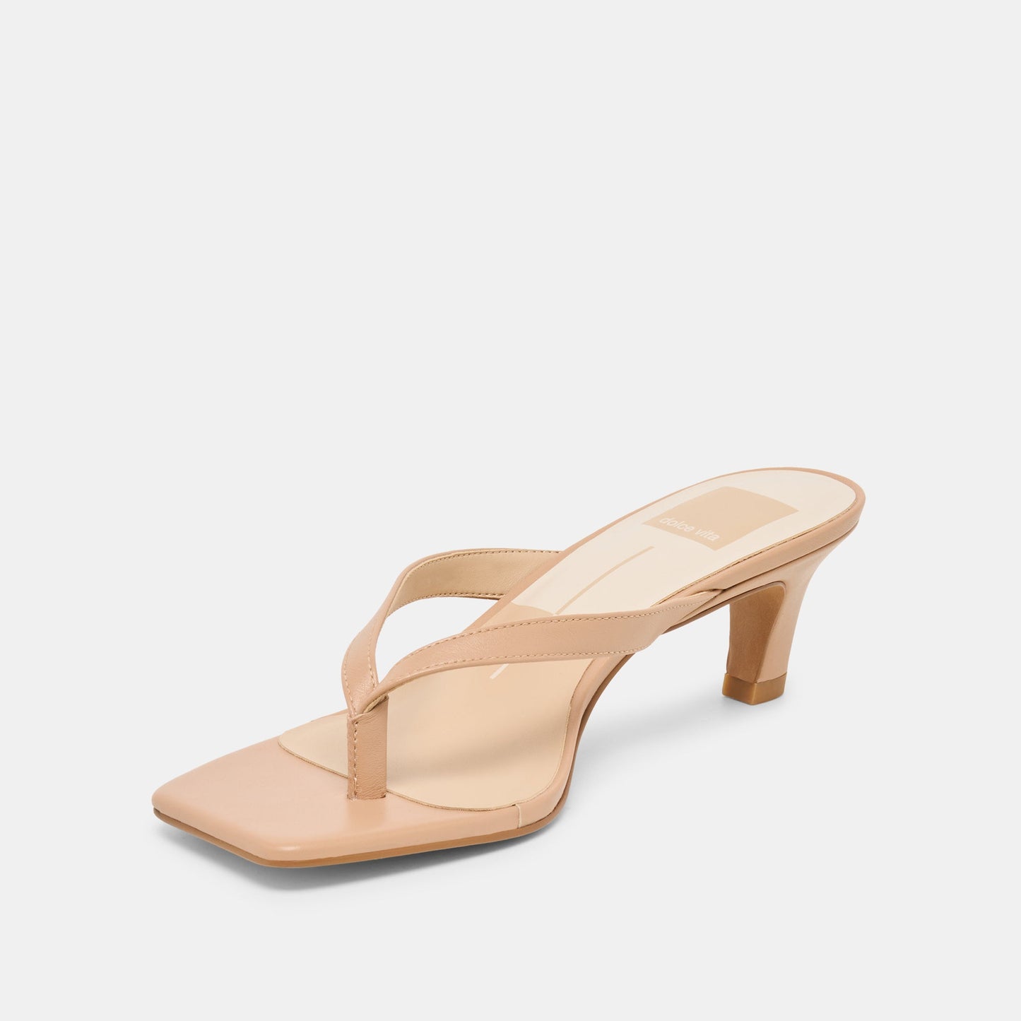 Dolce Vita Ramia Cafe Leather Heels