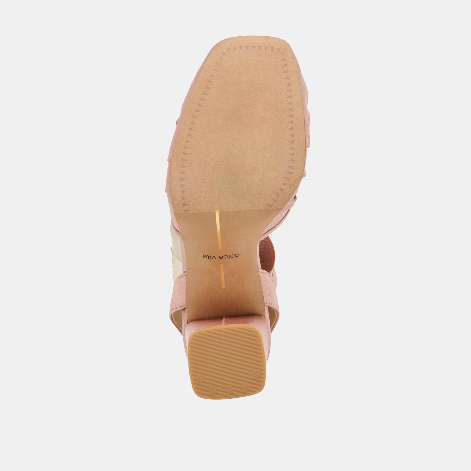 Dolce Vita Tisha Lt Blush Satin Heels