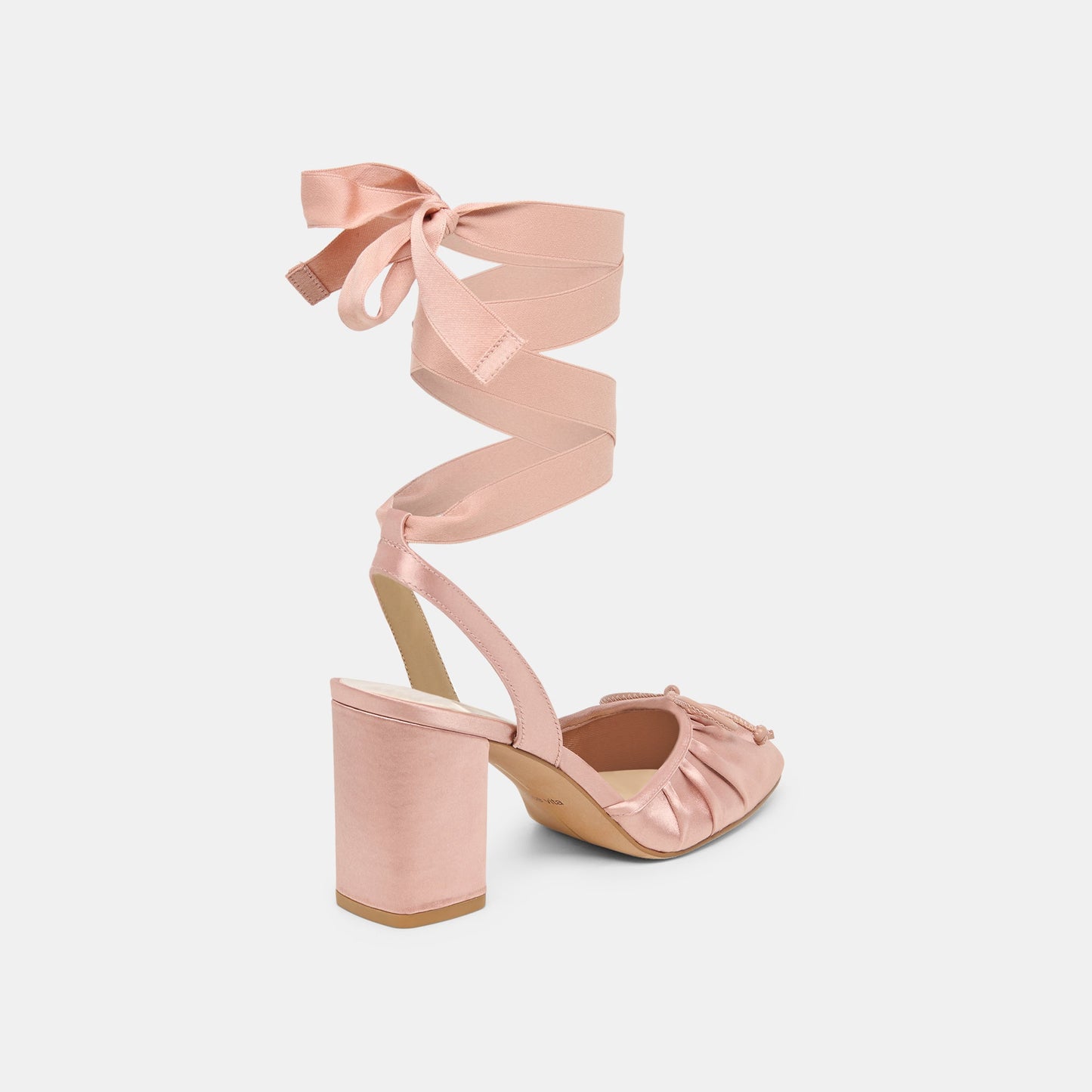 Dolce Vita Tisha Lt Blush Satin Heels
