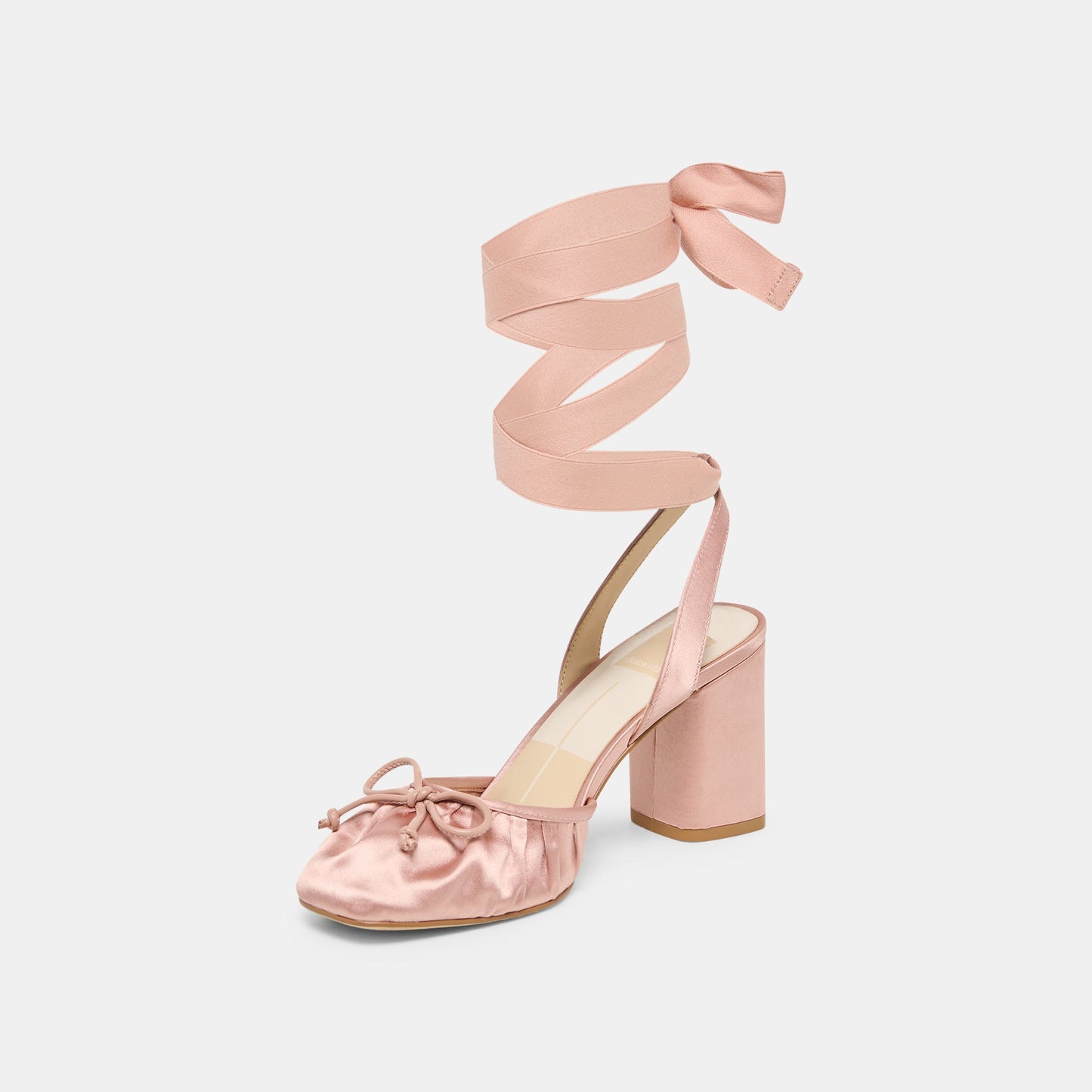 Dolce Vita Tisha Lt Blush Satin Heels