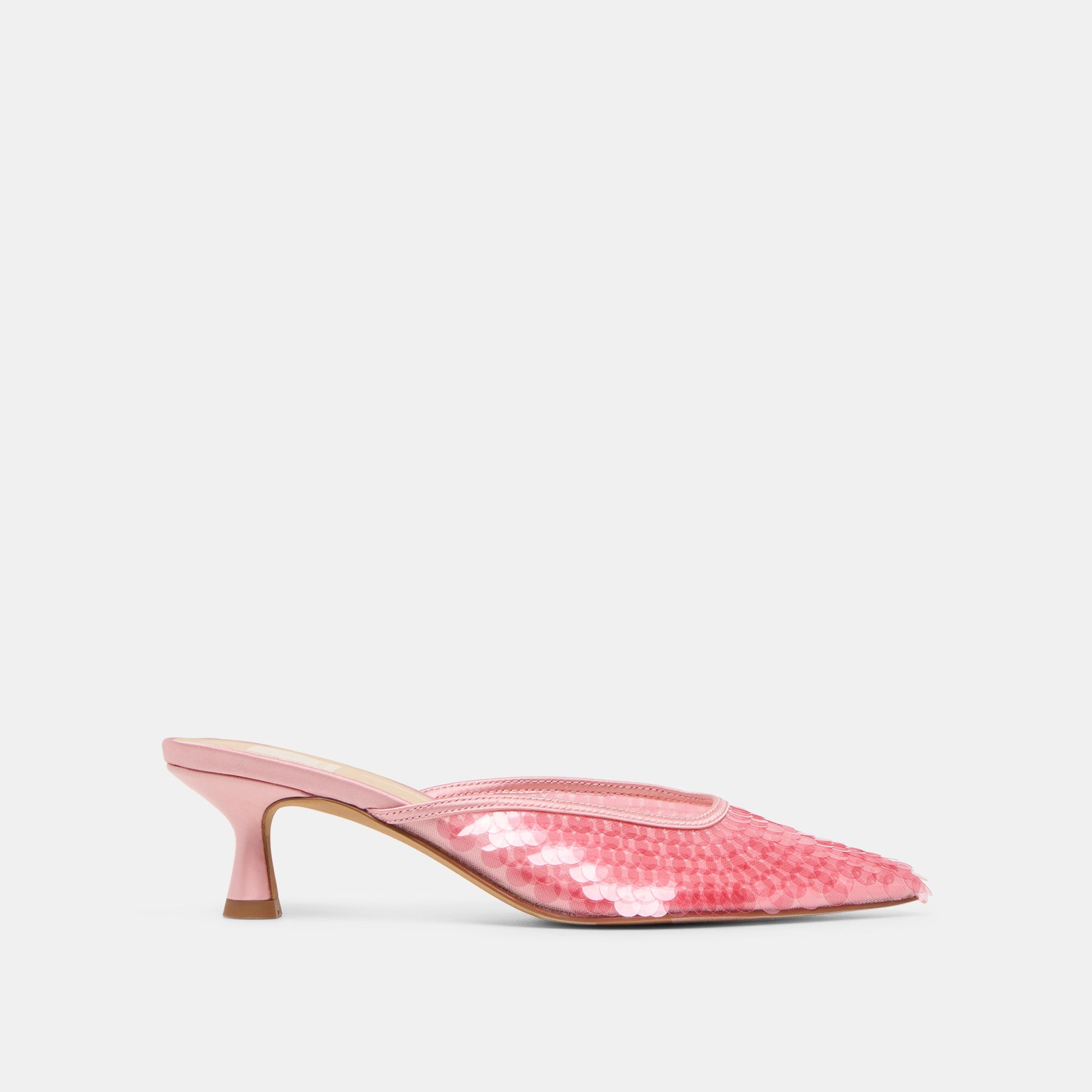 Dolce Vita Cleo Sequin Light Pink Sequin Heels