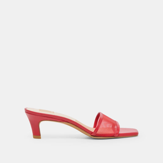 Dolce Vita Rexa Mesh Cherry Mesh Heels
