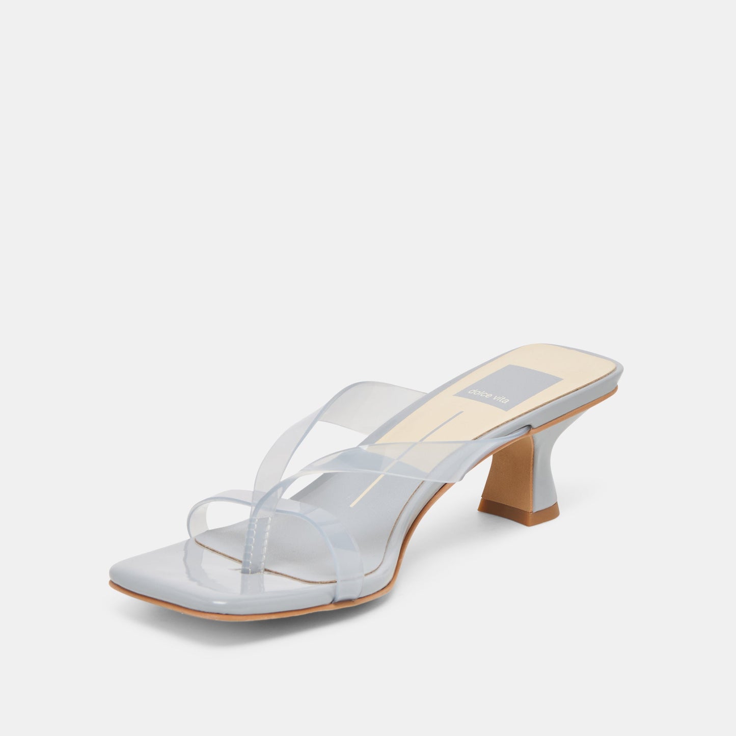 Dolce Vita Brevel Vinyl Dusty Blue Jelly Heels