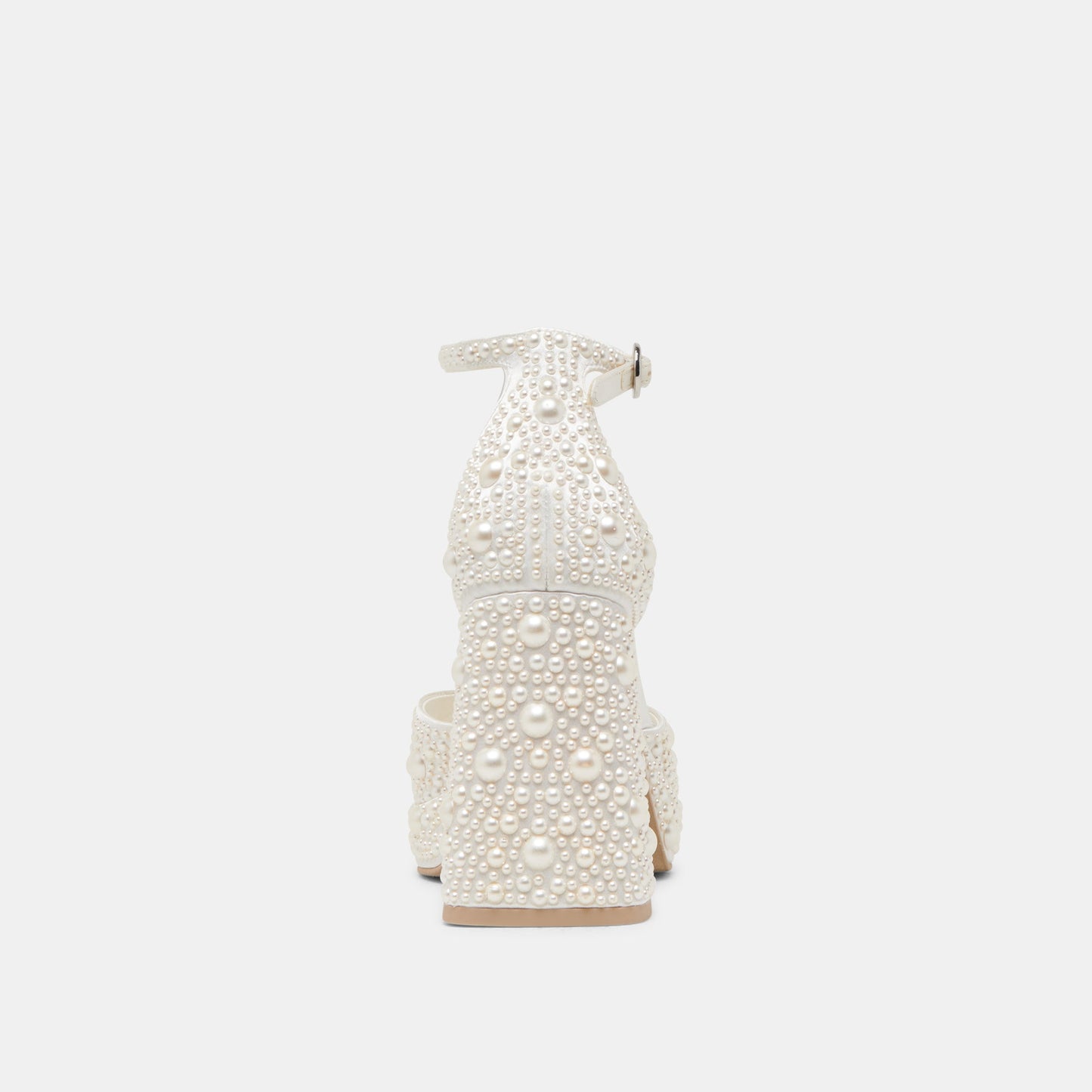 Dolce Vita PANDRO PEARL HEELS TRUE WHITE SATIN
 – Dolce Vita
