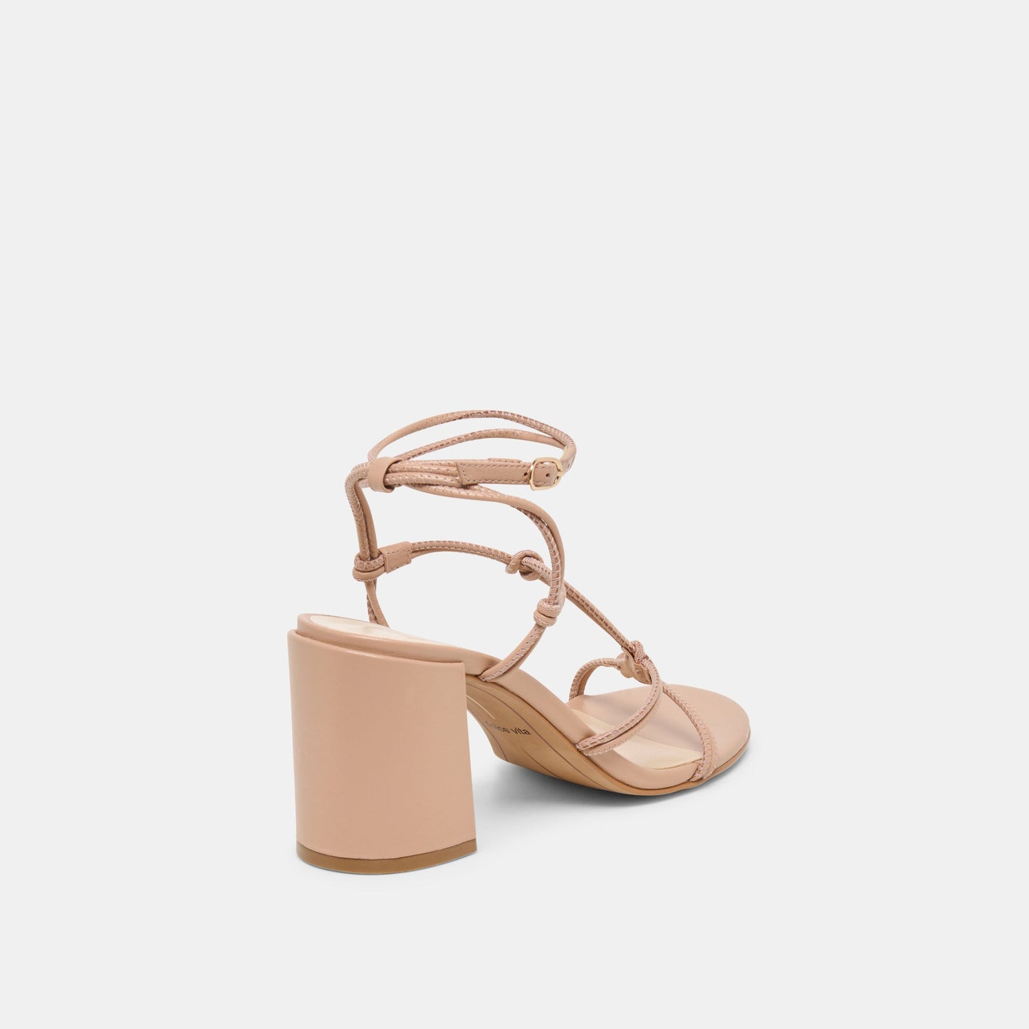 Dolce Vita Fizzy Lt Tan Leather Heels