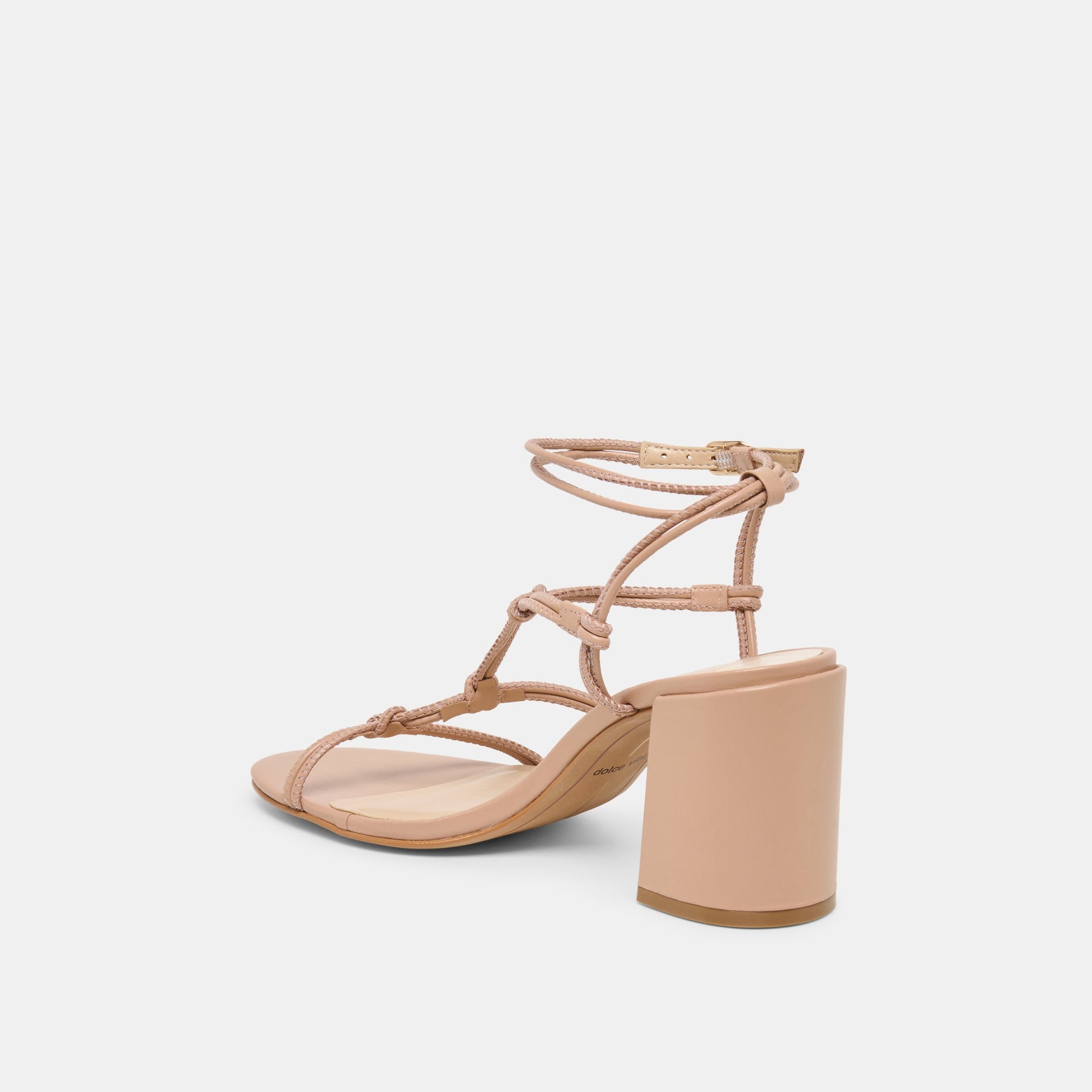 Dolce Vita Fizzy Lt Tan Leather Heels