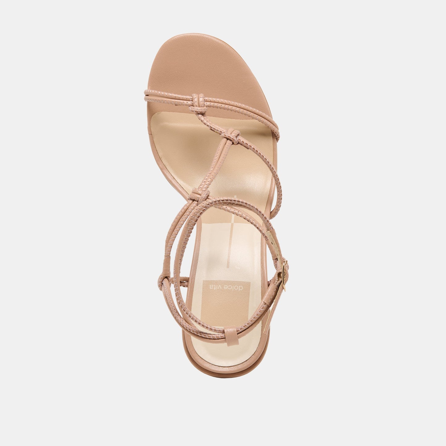 Dolce Vita Fizzy Lt Tan Leather Heels