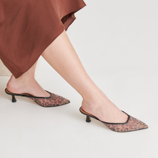 Dolce Vita CLEO HEELS DK LEOPARD MESH
 – Dolce Vita