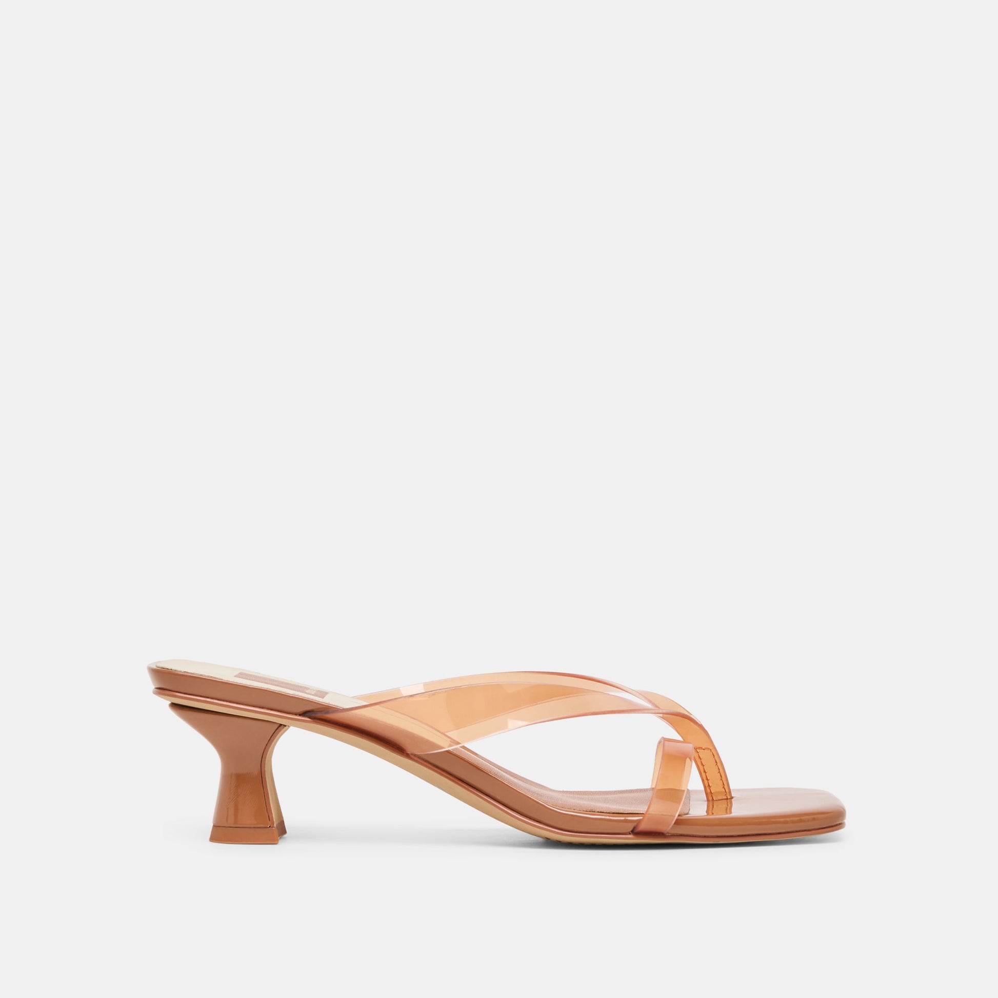 Dolce Vita Brevel Vinyl Wide Whiskey Jelly Heels