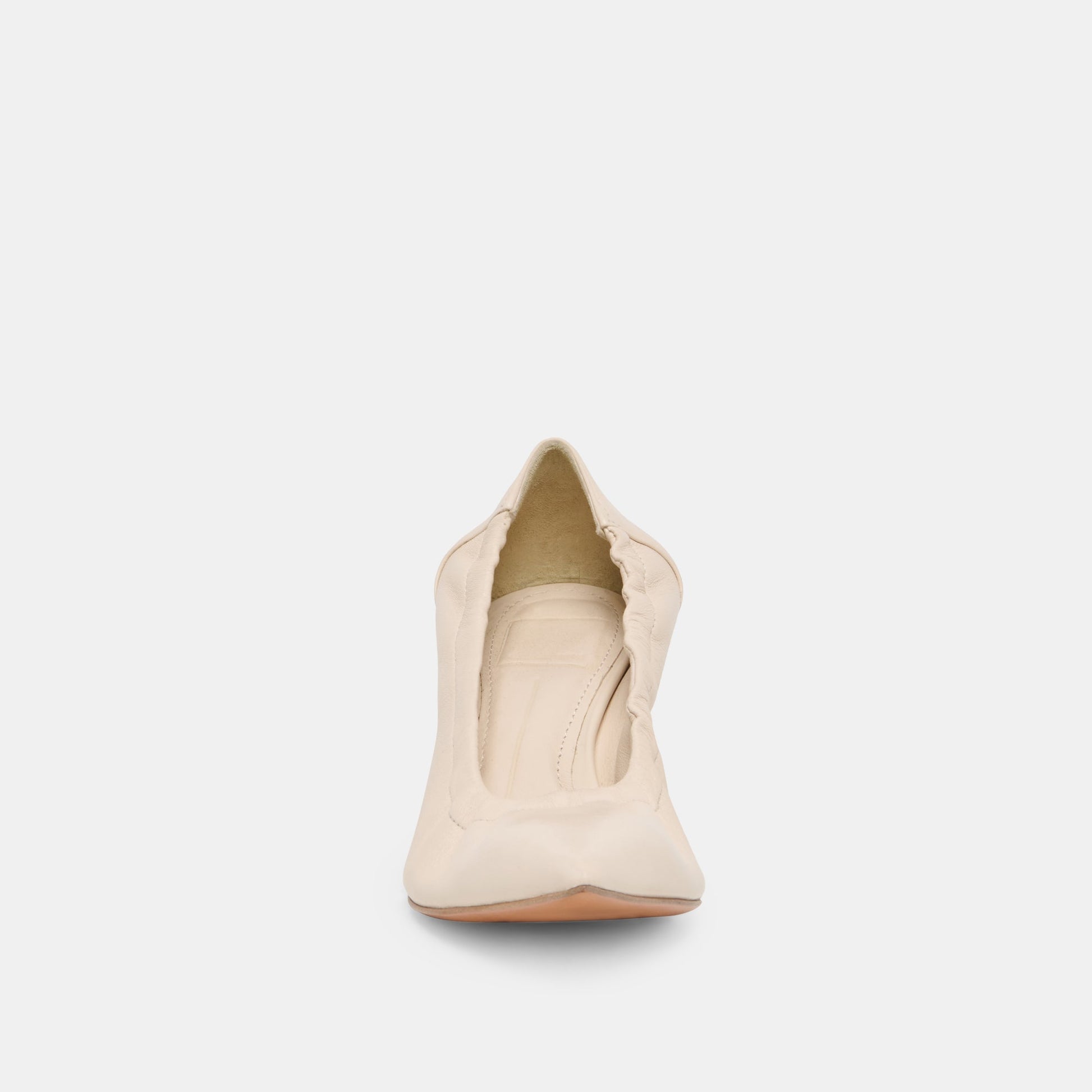 Dolce Vita Celtin Off White Leather Heels