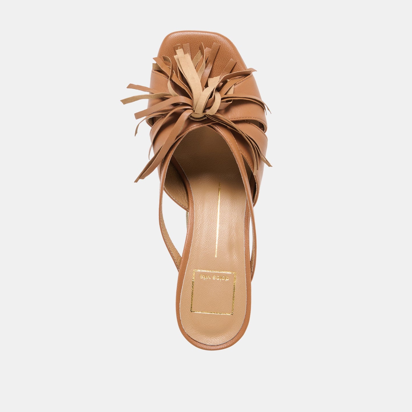 Dolce Vita Rosaly Chestnut Leather Heels