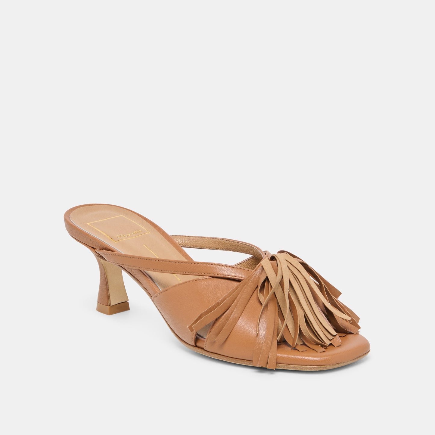 Dolce Vita Rosaly Chestnut Leather Heels