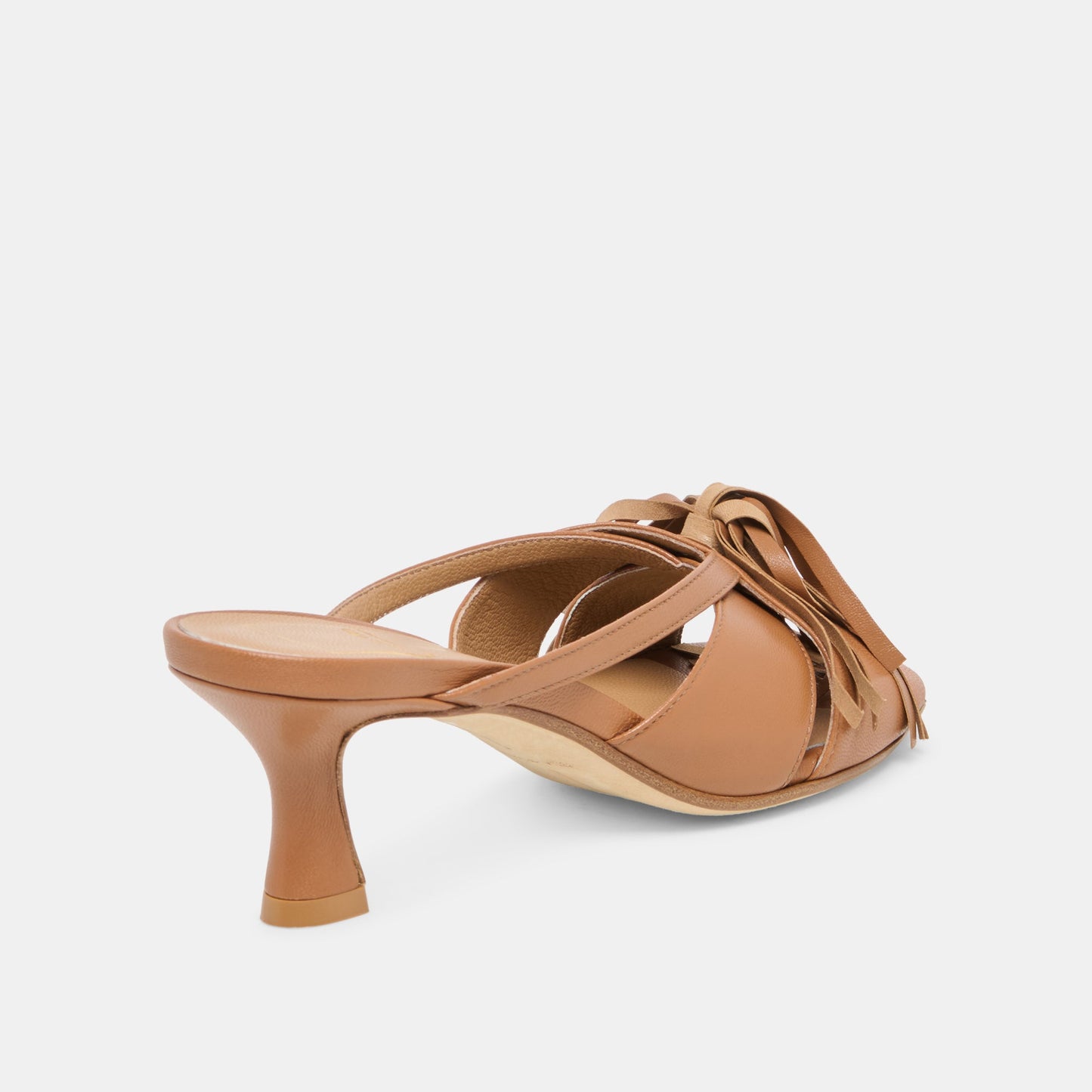 Dolce Vita Rosaly Chestnut Leather Heels