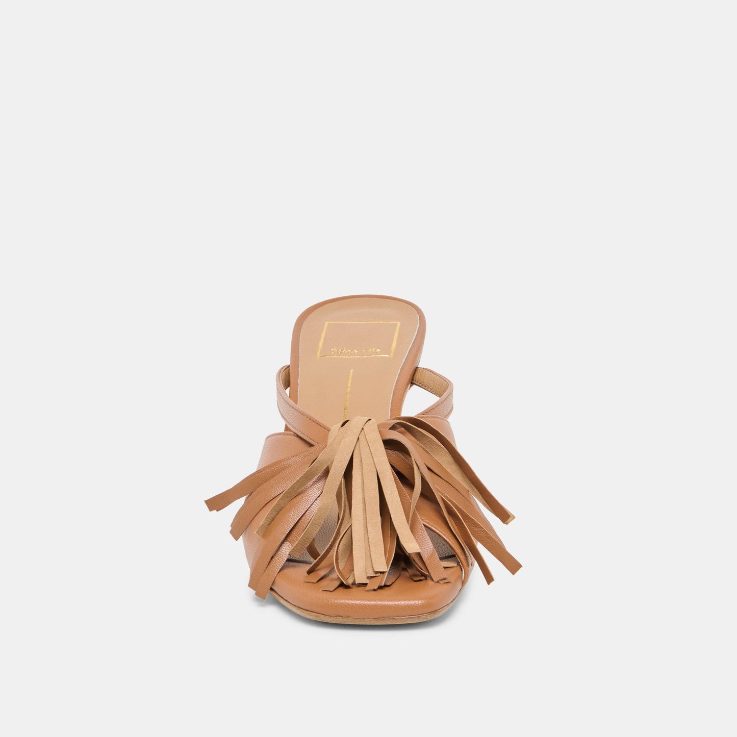Dolce Vita Rosaly Chestnut Leather Heels