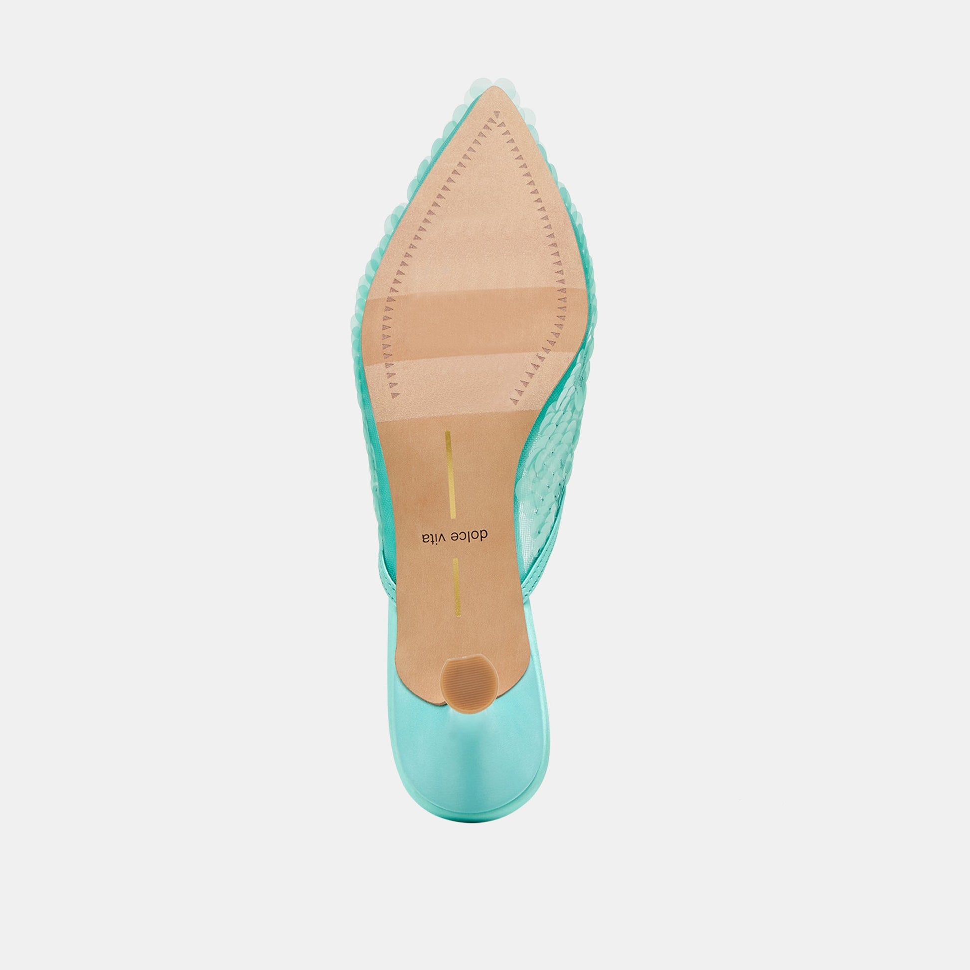 Dolce Vita Cleo Sequin Aqua Sequin Heels