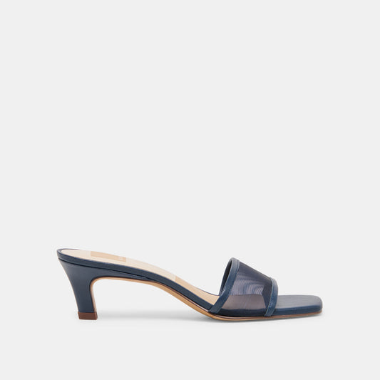 Dolce Vita Rexa Mesh Navy Mesh Heels