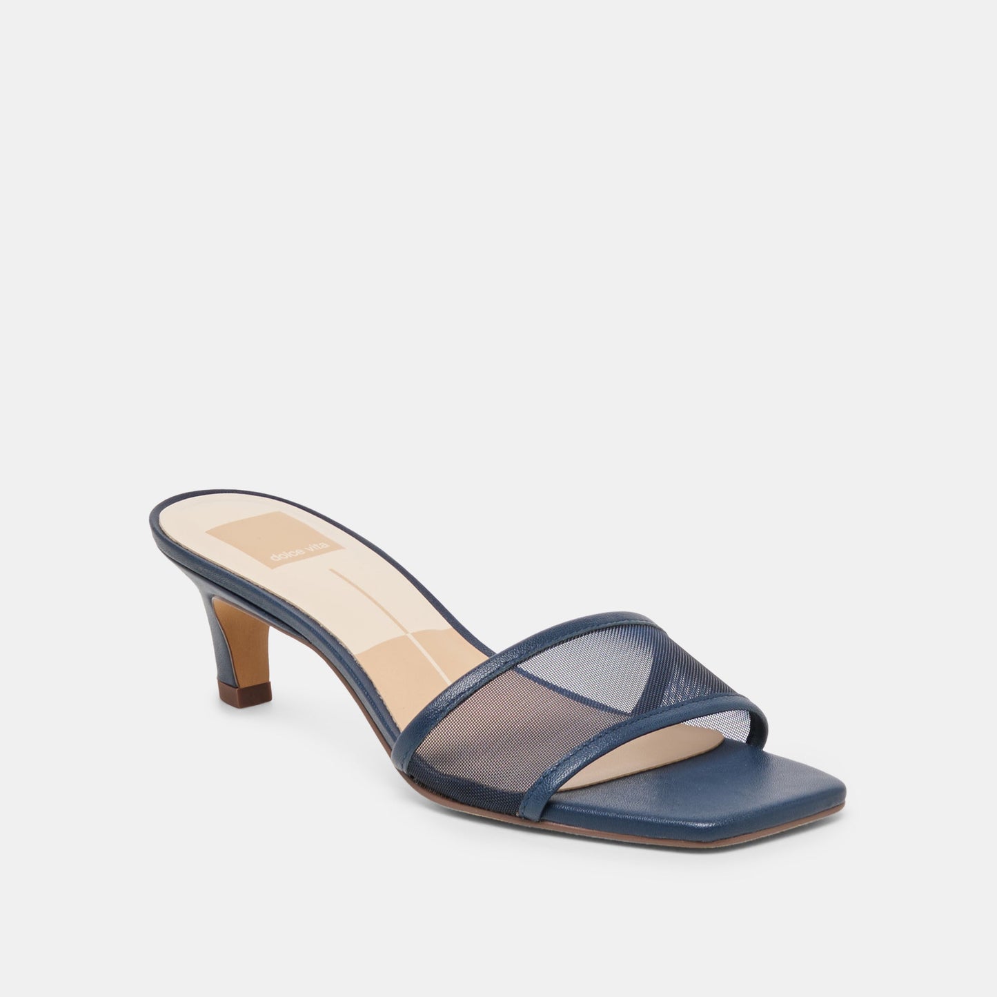 Dolce Vita Rexa Mesh Navy Mesh Heels