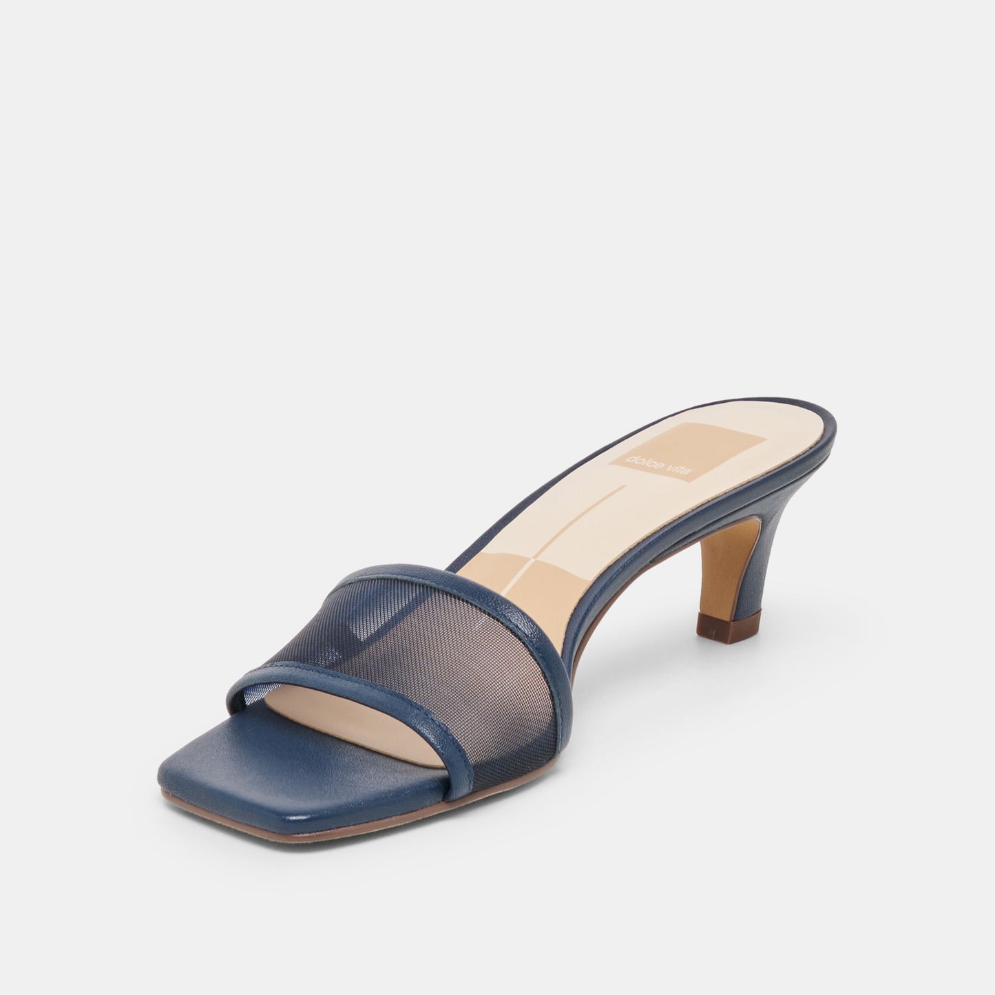 Dolce Vita Rexa Mesh Navy Mesh Heels