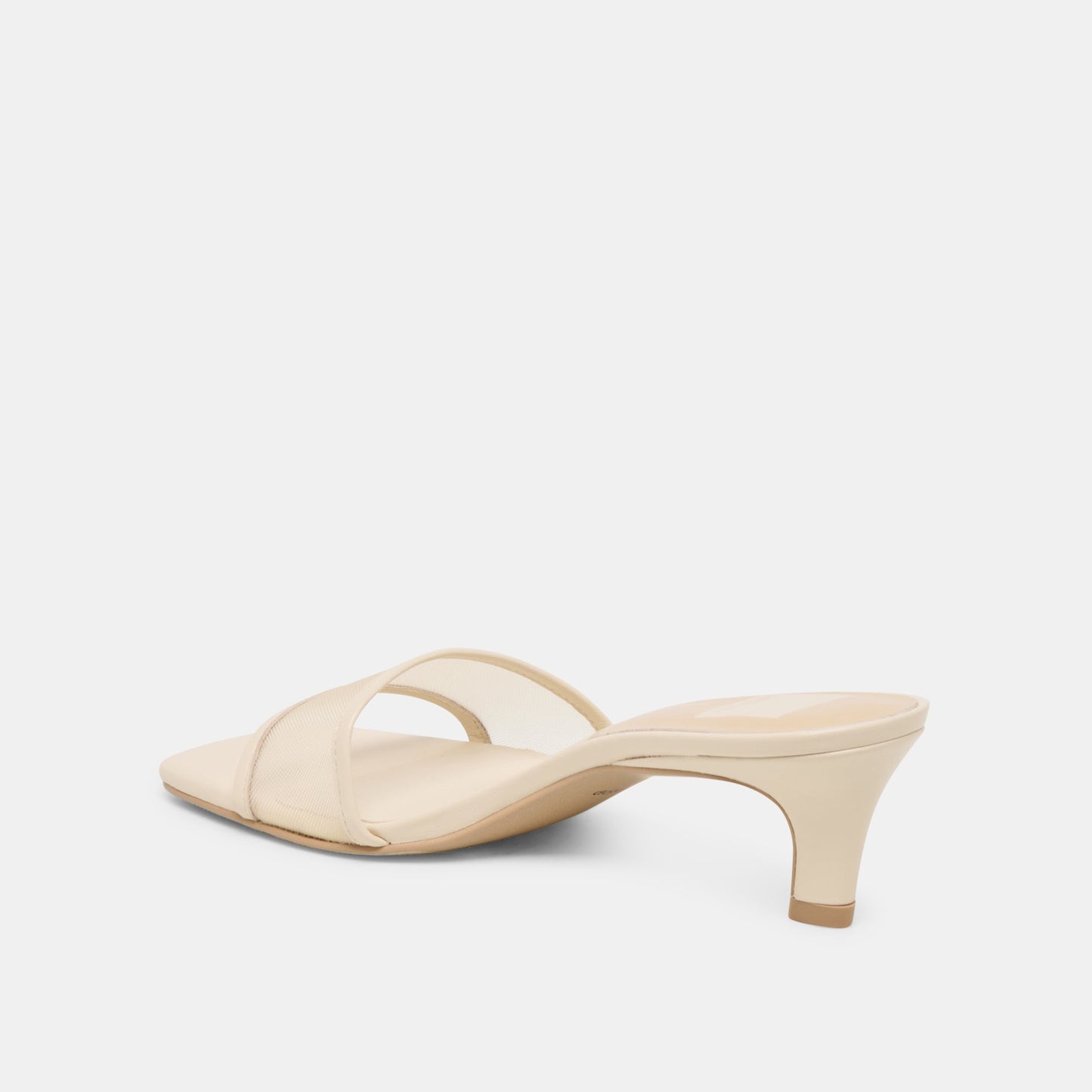 Dolce Vita Rexa Mesh Creme Mesh Heels