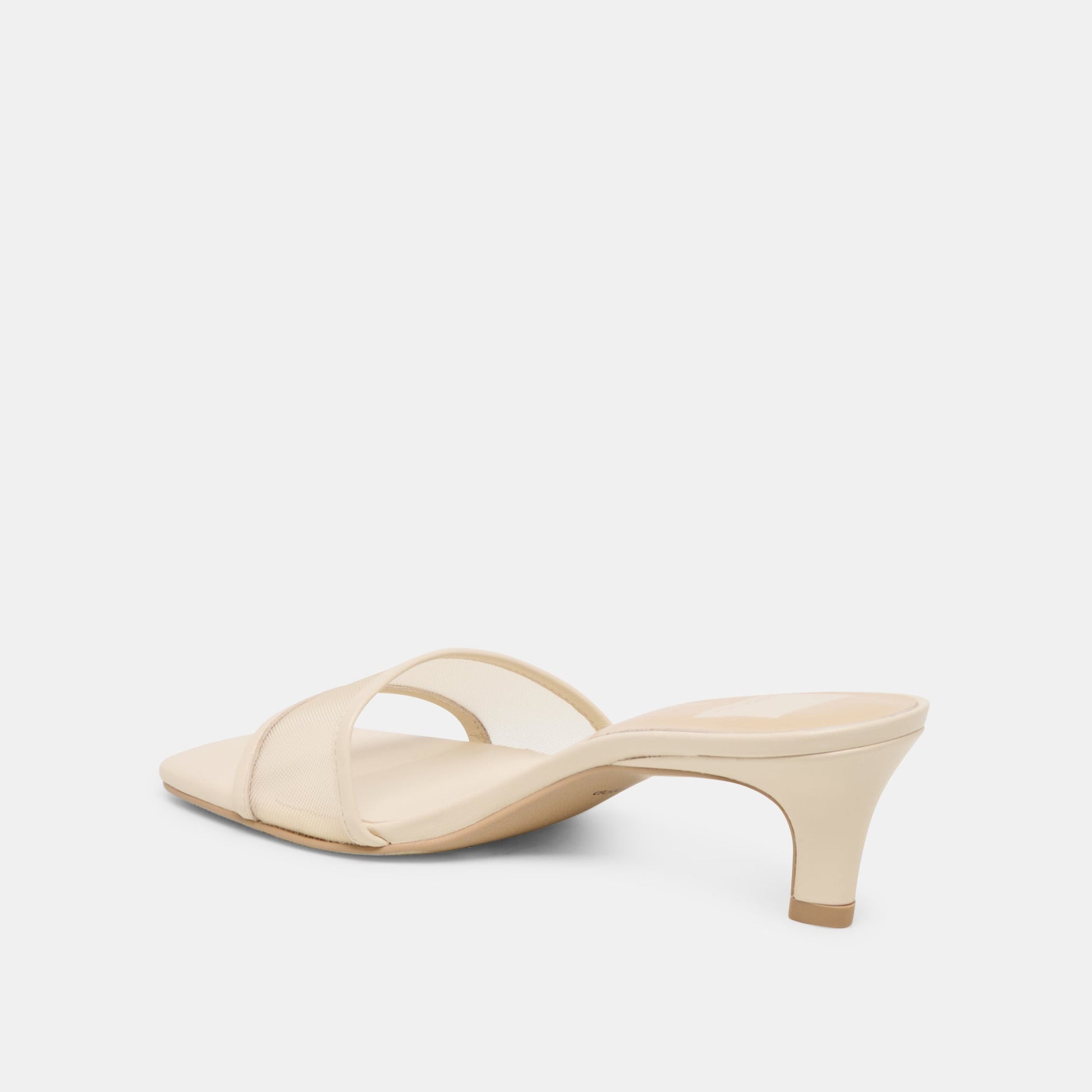 Dolce Vita Rexa Mesh Creme Mesh Heels