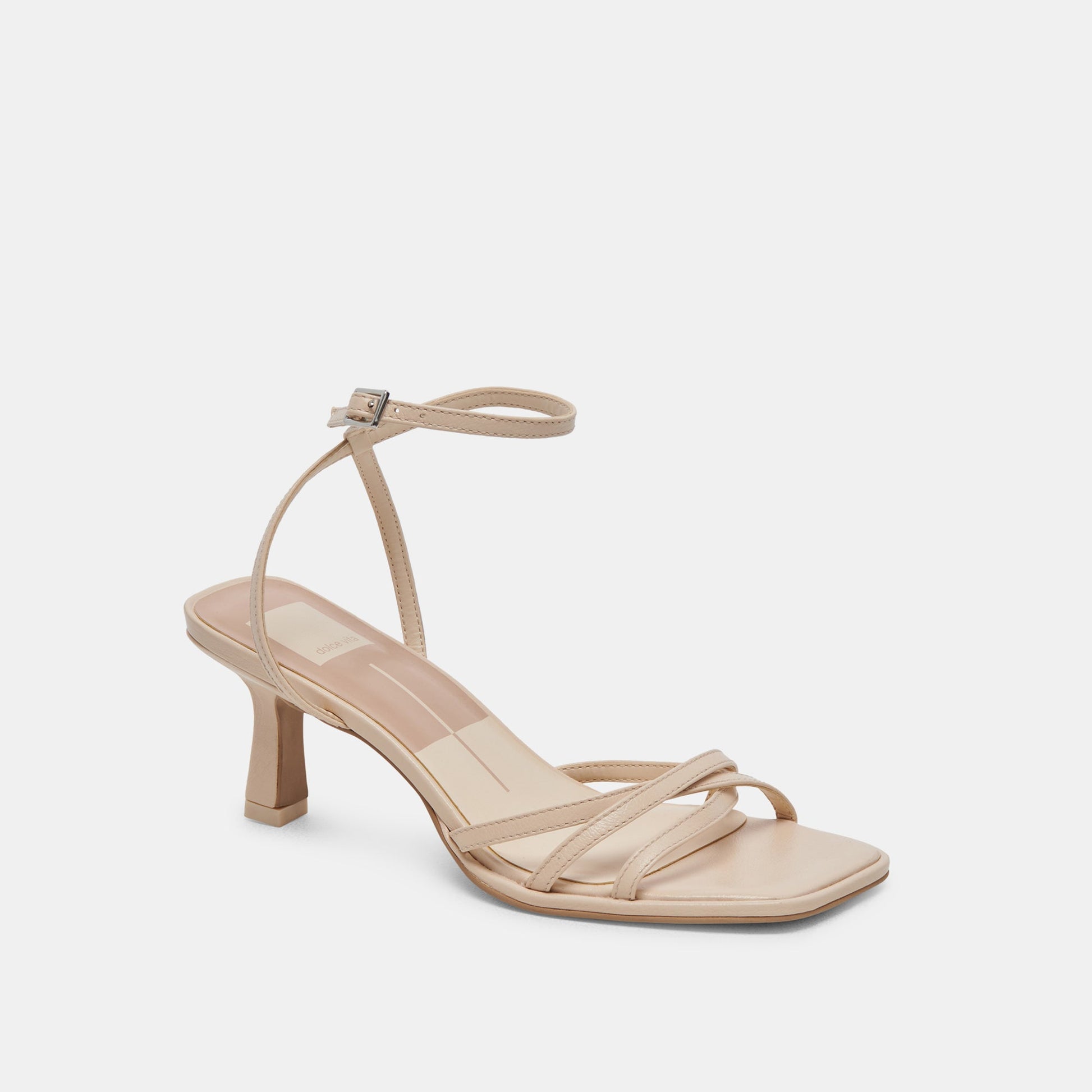 Dolce Vita Manji Bone Patent Leather Heels