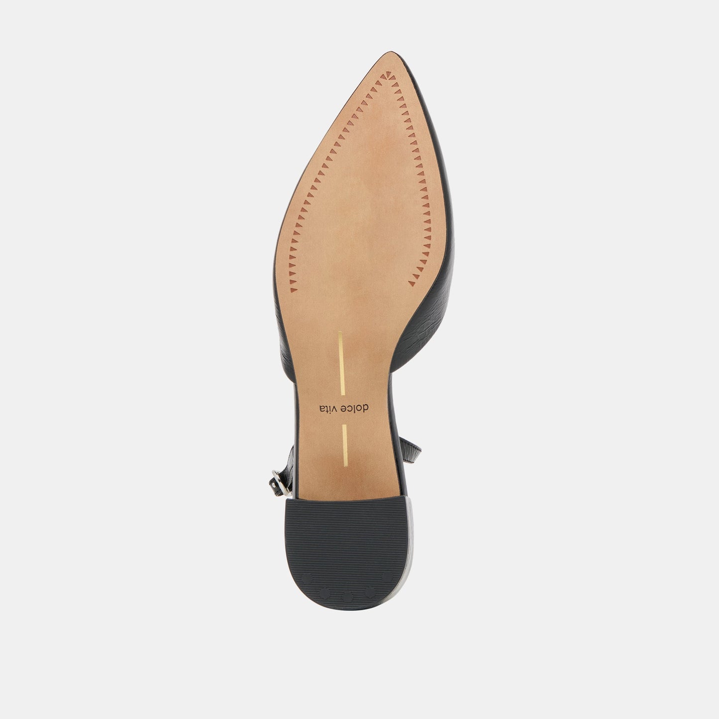 Dolce Vita Carel Wide Midnight Crinkle Patent Leather Heels
