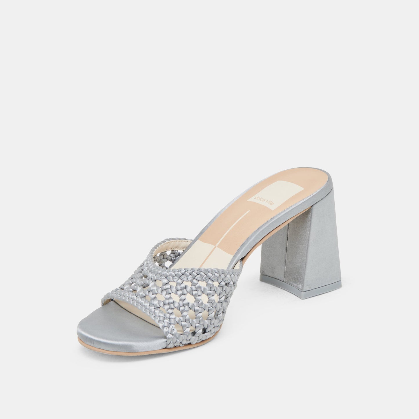 Dolce Vita MARGOE HEELS LIGHT BLUE WOVEN SATIN
 – Dolce Vita