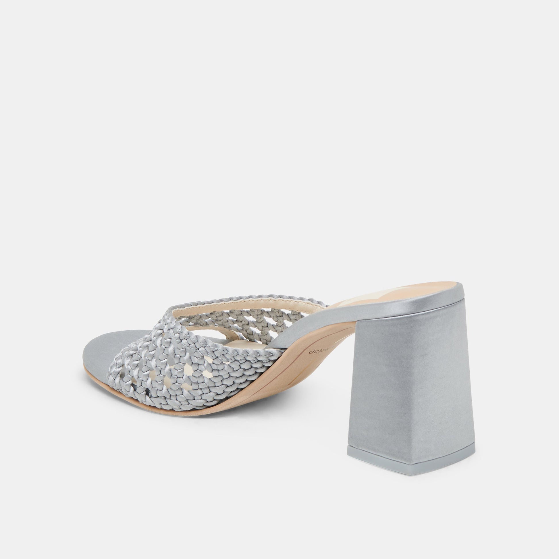 Dolce Vita MARGOE HEELS LIGHT BLUE WOVEN SATIN
 – Dolce Vita