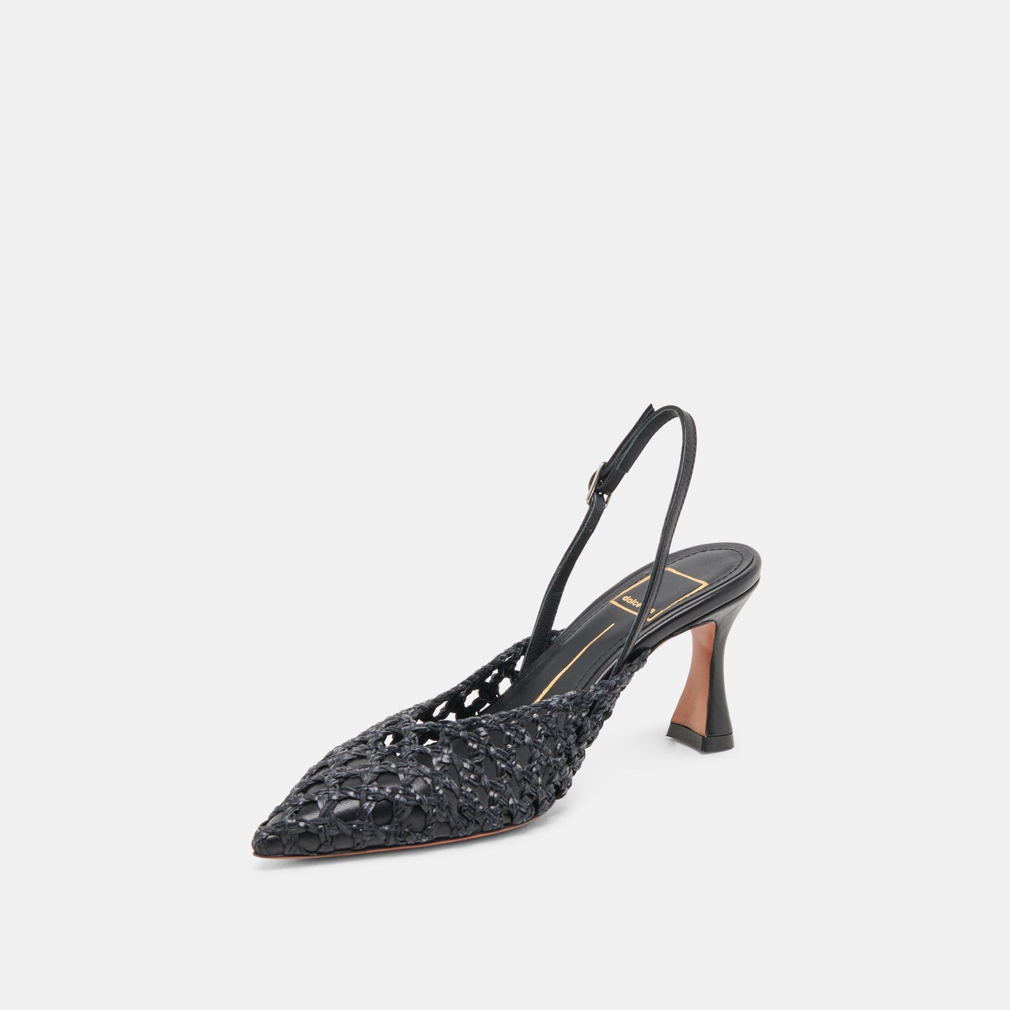 Dolce Vita GLORIA HEELS BLACK WOVEN
 – Dolce Vita