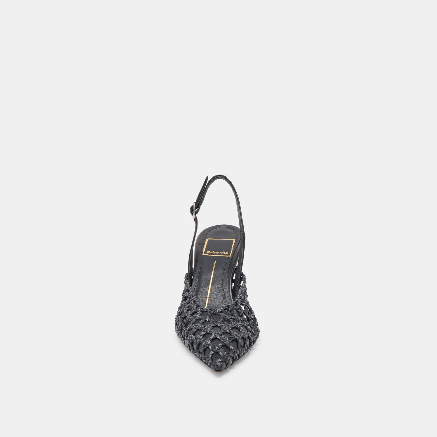 Dolce Vita GLORIA HEELS BLACK WOVEN
 – Dolce Vita