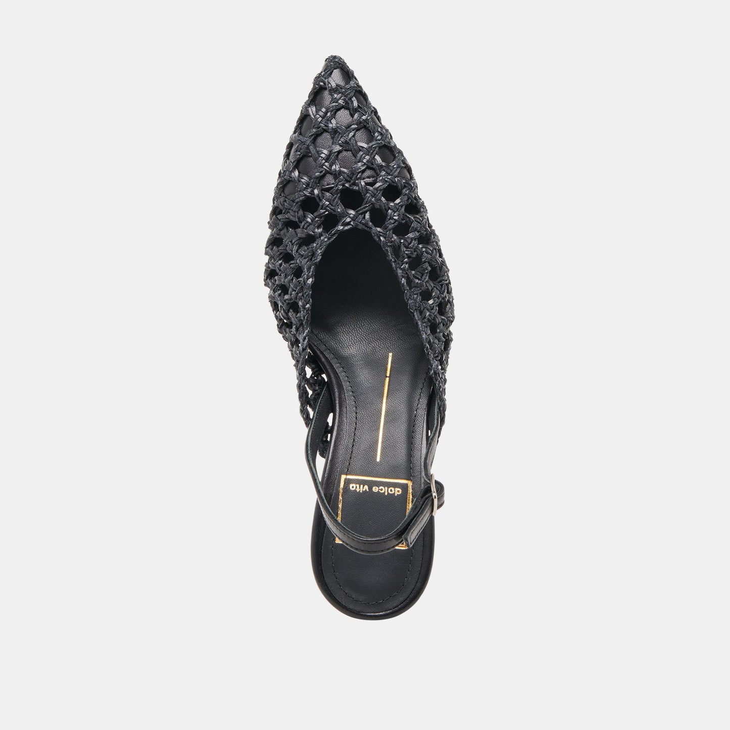 Dolce Vita GLORIA HEELS BLACK WOVEN
 – Dolce Vita